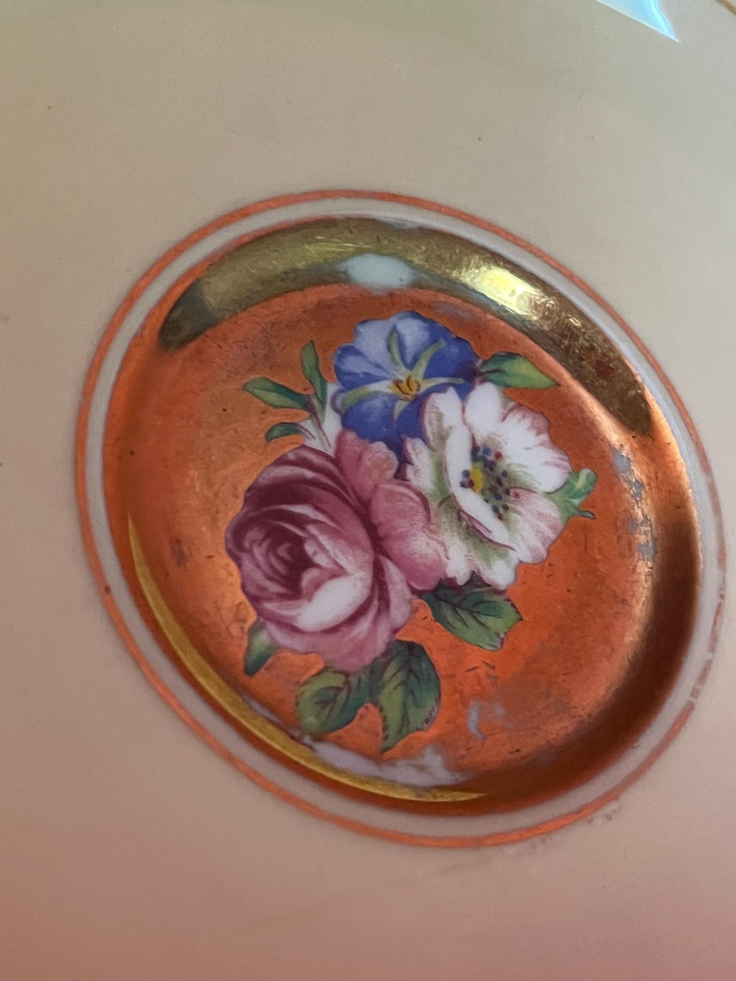 Absolutely gorgeous, antique paragon, double head cup and saucer in total mint condition  wonderful piece