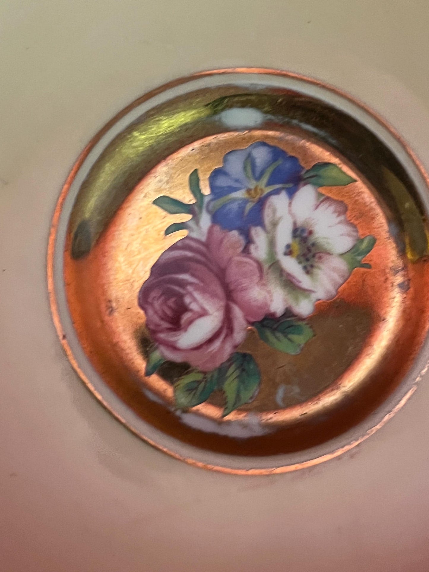 Absolutely gorgeous, antique paragon, double head cup and saucer in total mint condition  wonderful piece