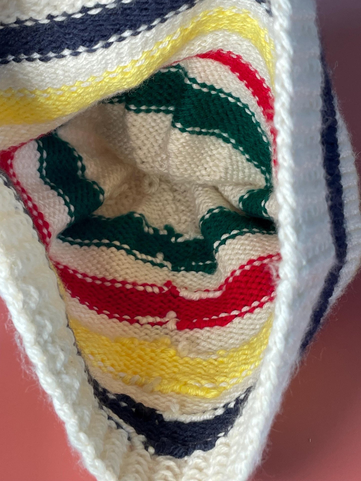 Knit Hudsons Bay company vintage amazing  Toque  retro cool HBC