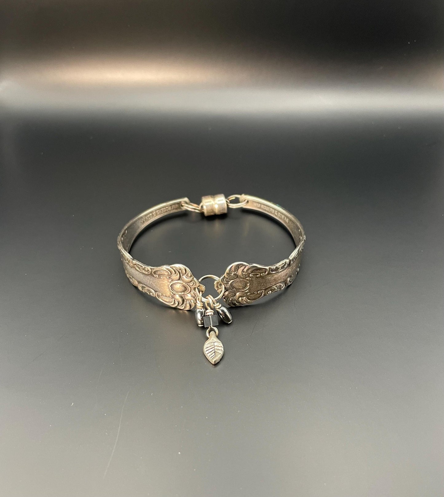 Vintage Silver Spoon Bracelet – Handcrafted Jewelry