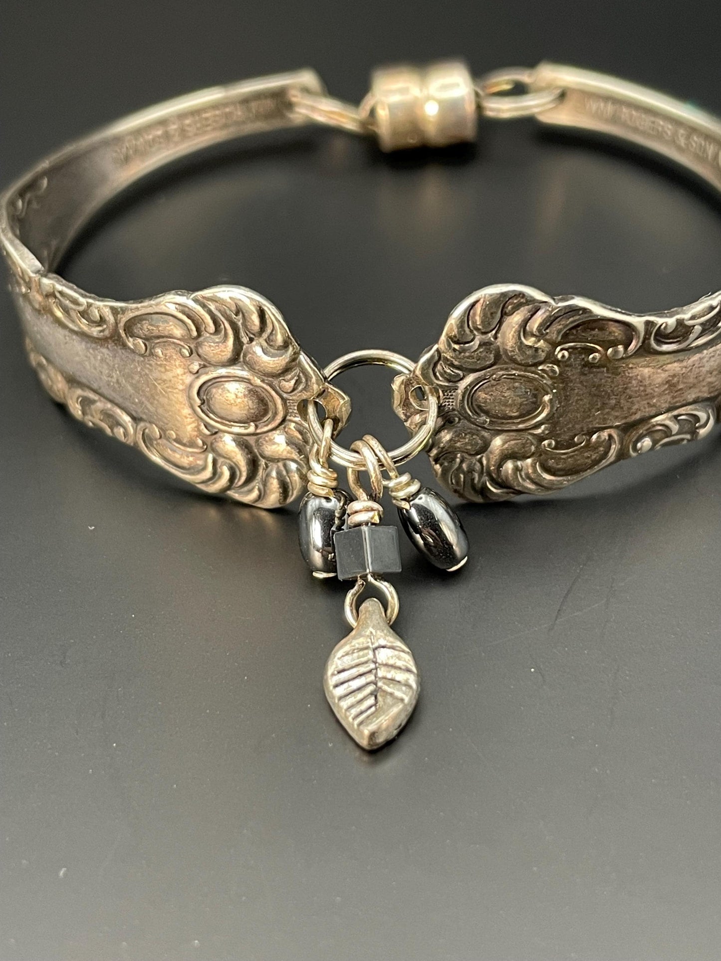 Vintage Silver Spoon Bracelet – Handcrafted Jewelry