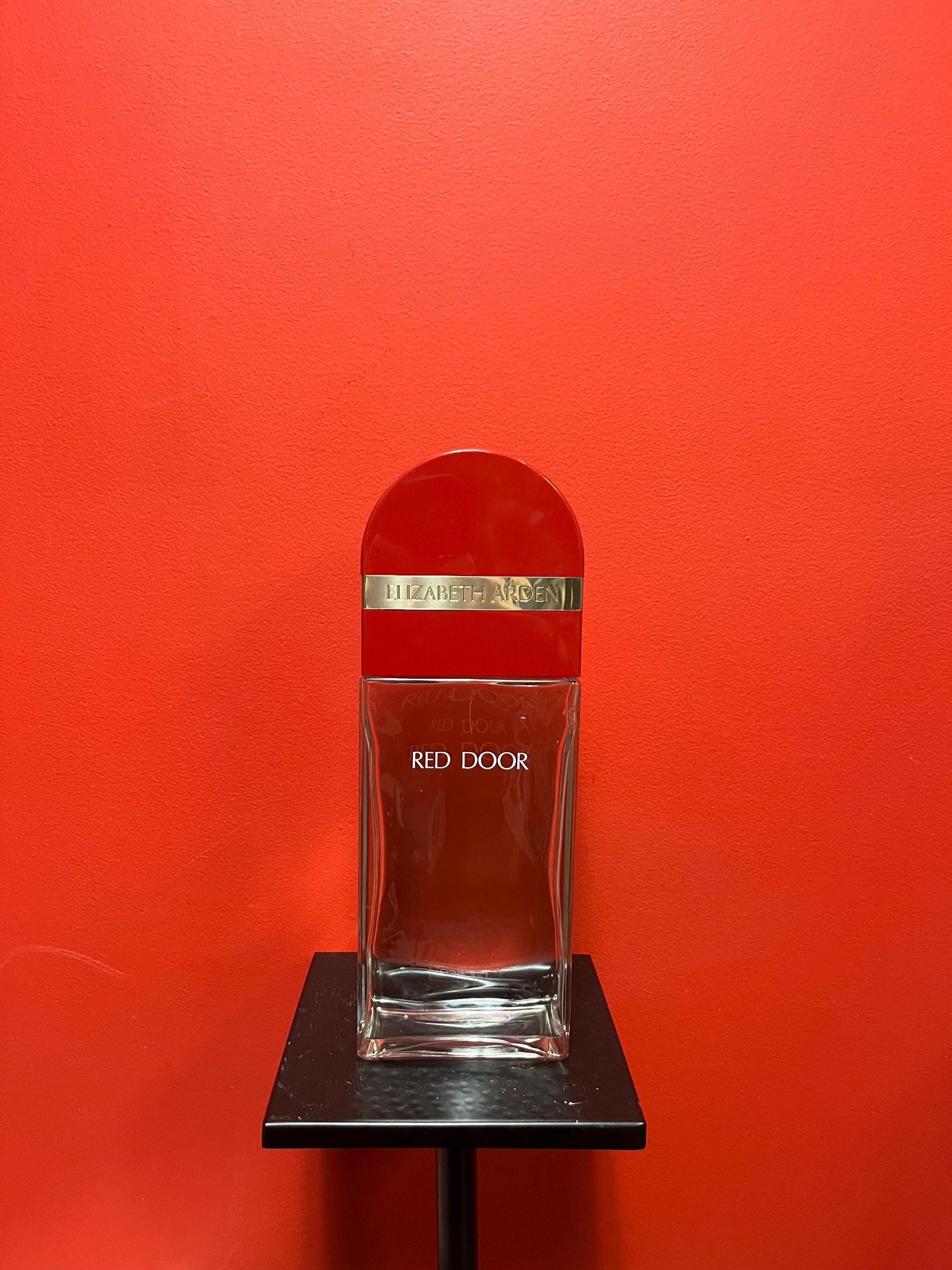 13 inch tall stunning Elizabeth Arden red door salesman sample perfume bottle  wow