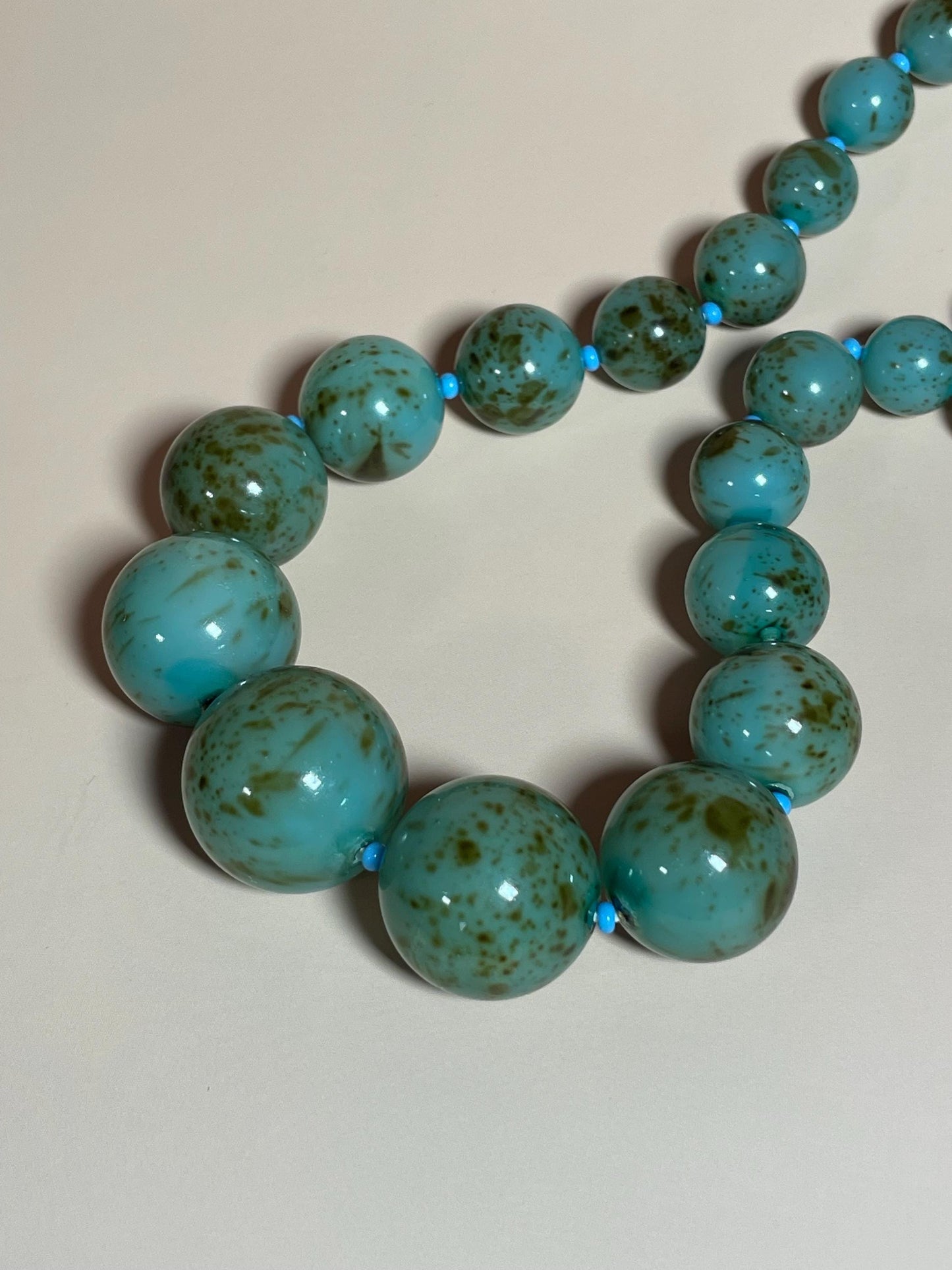 30 inches approx stone bead Necklace Beautiful color