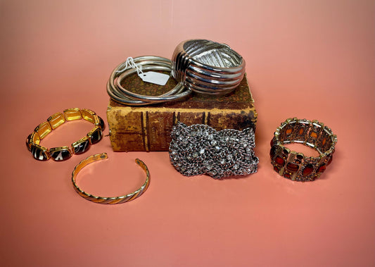 Lot of 6 Bracelets  Nice Variety