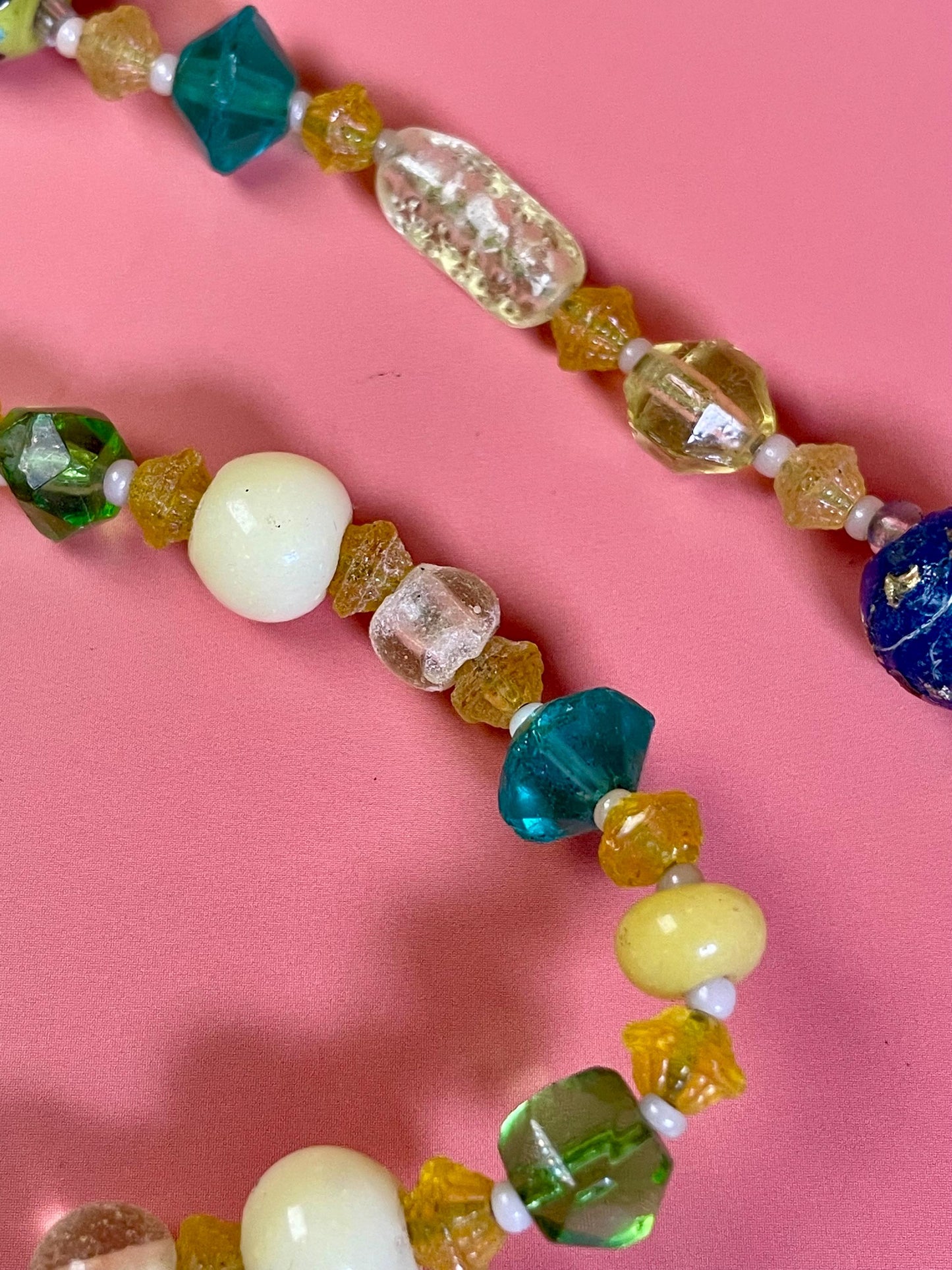 24 inch Colourful Beaded Necklace