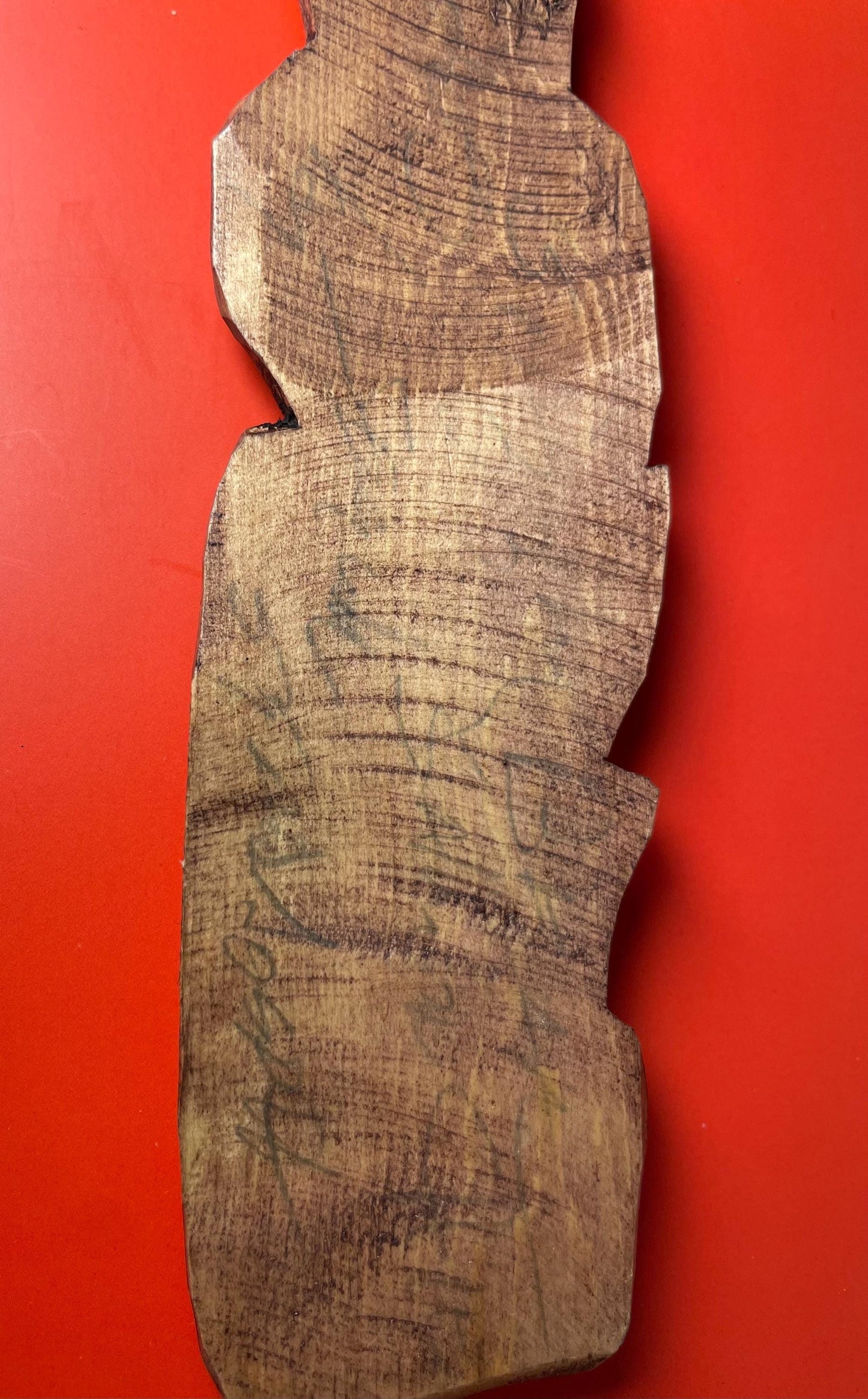 12 inch Signed Indigenous First Nations carved Knife