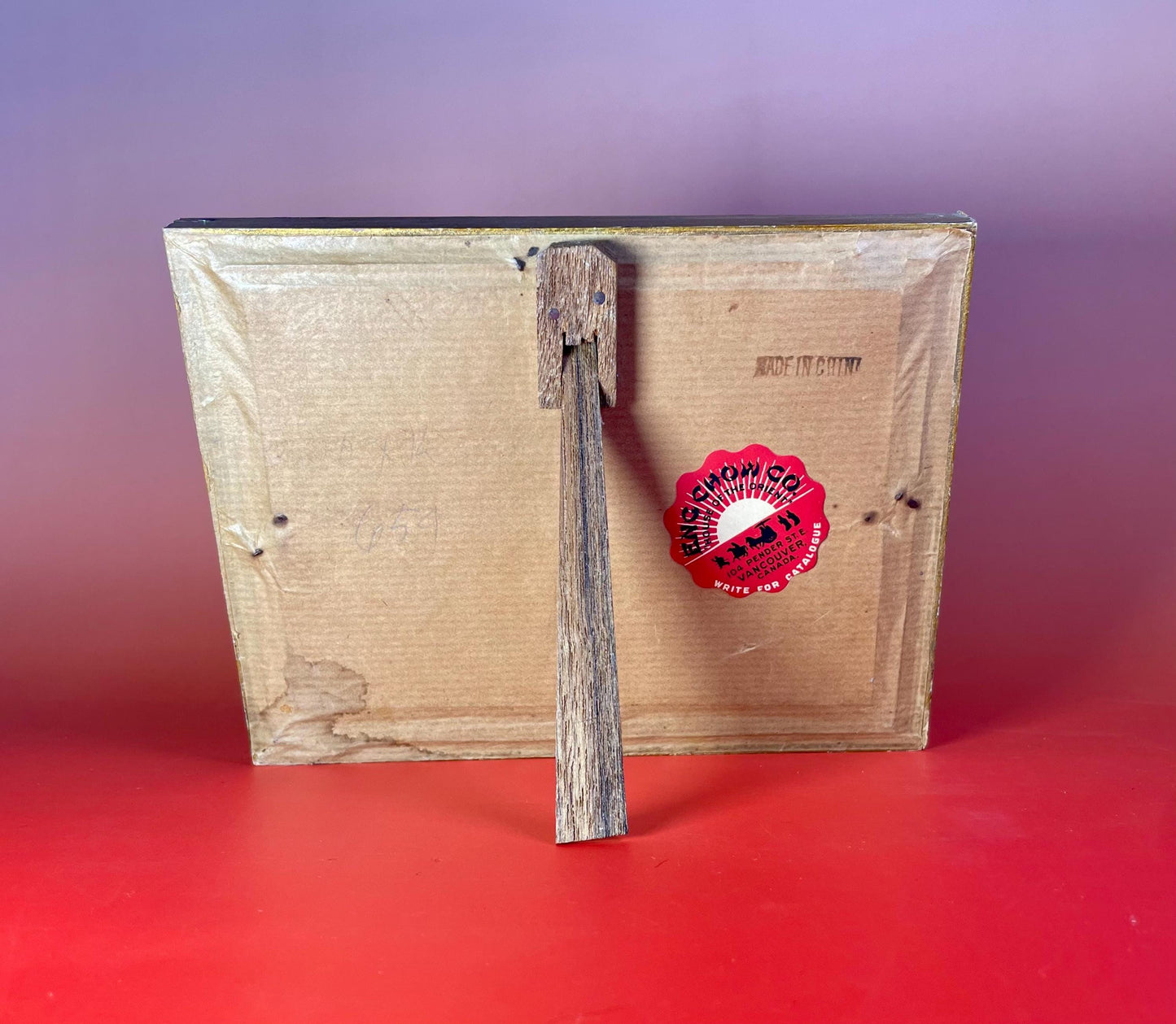 6.5 x 5 inch Framed Asian 3D Art  Tranquil Scenic Landscape