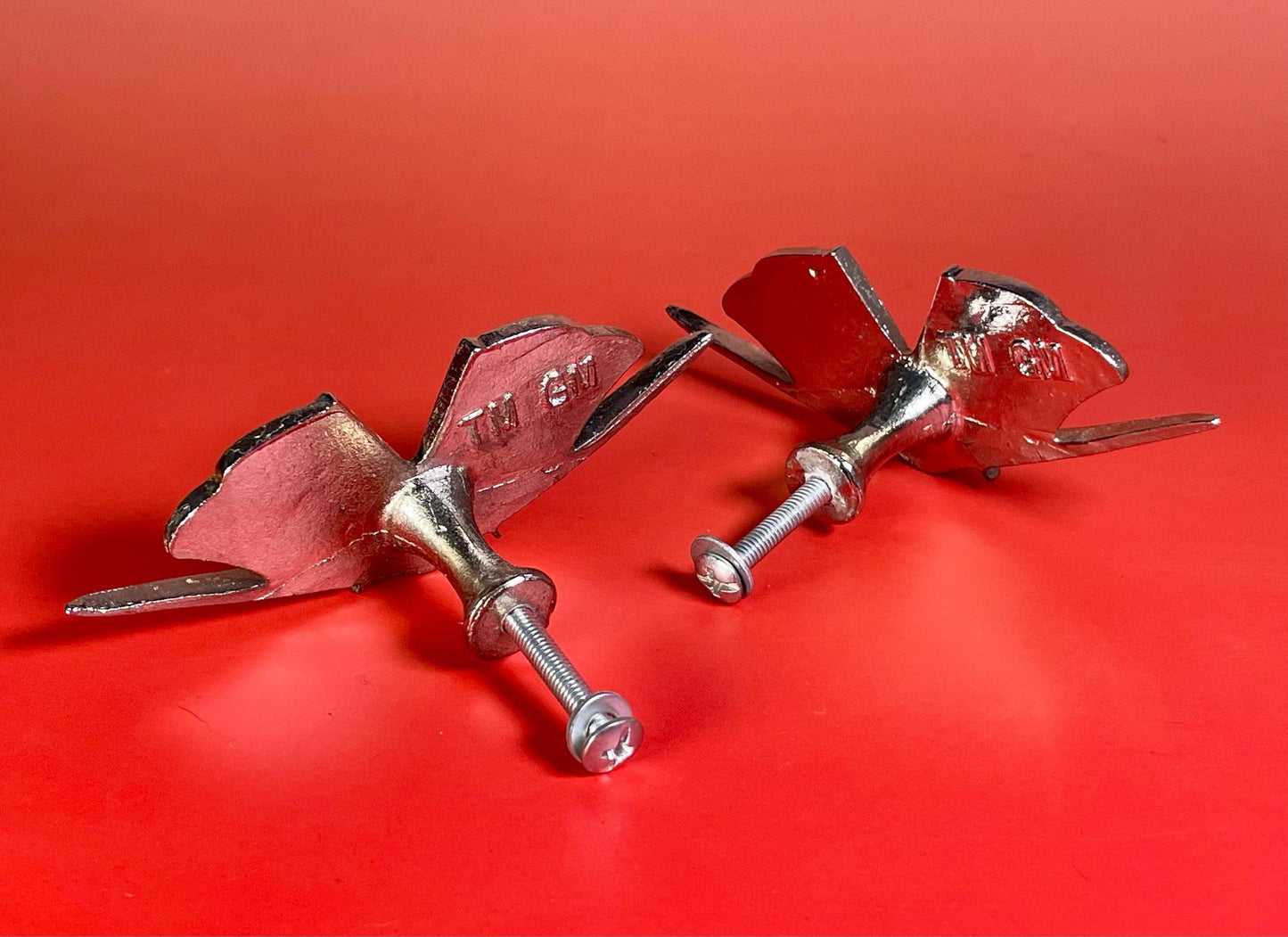 Racing Flag Drawer Pulls  Set of 2