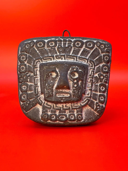Aztec Stone Pendant approximately 1.5 inches in size