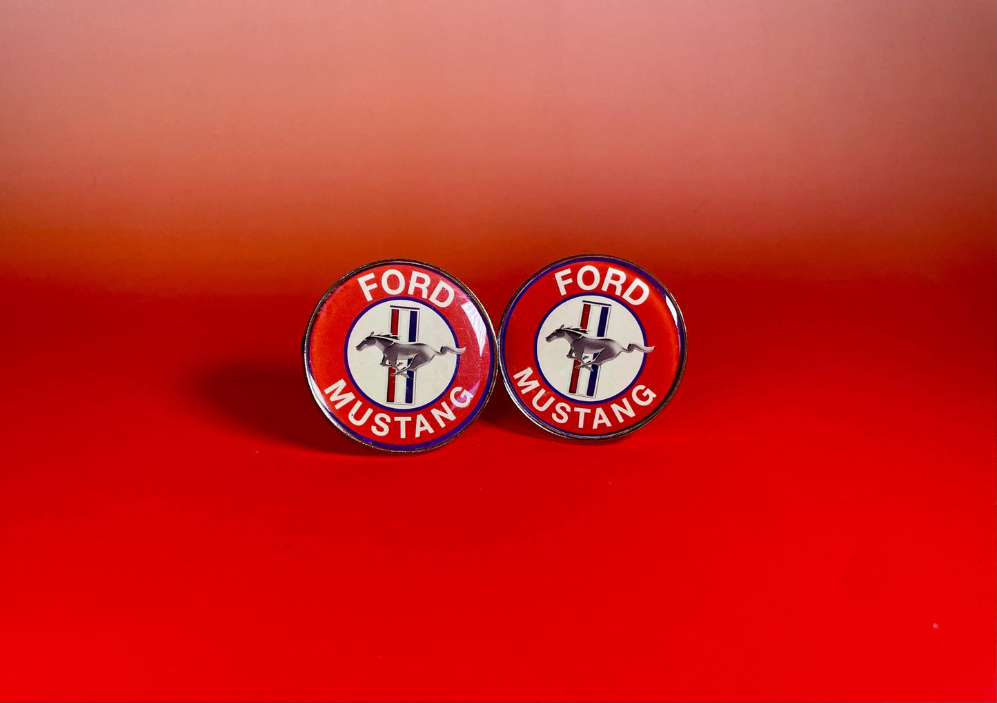 Classic Ford Mustang-Inspired Set of 2.25-Inch Drawer Pulls for Car Lovers