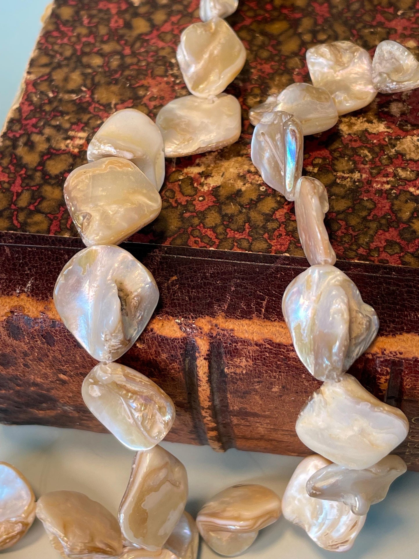 27 inch Abalone Shell Necklace