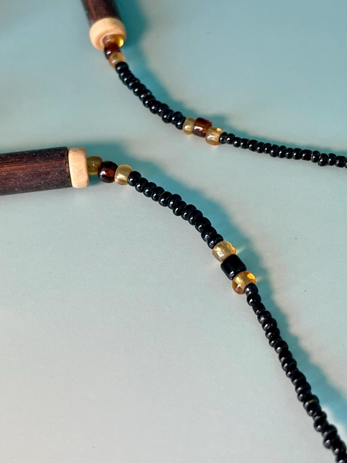 Lovely Earth-toned Beaded Necklace