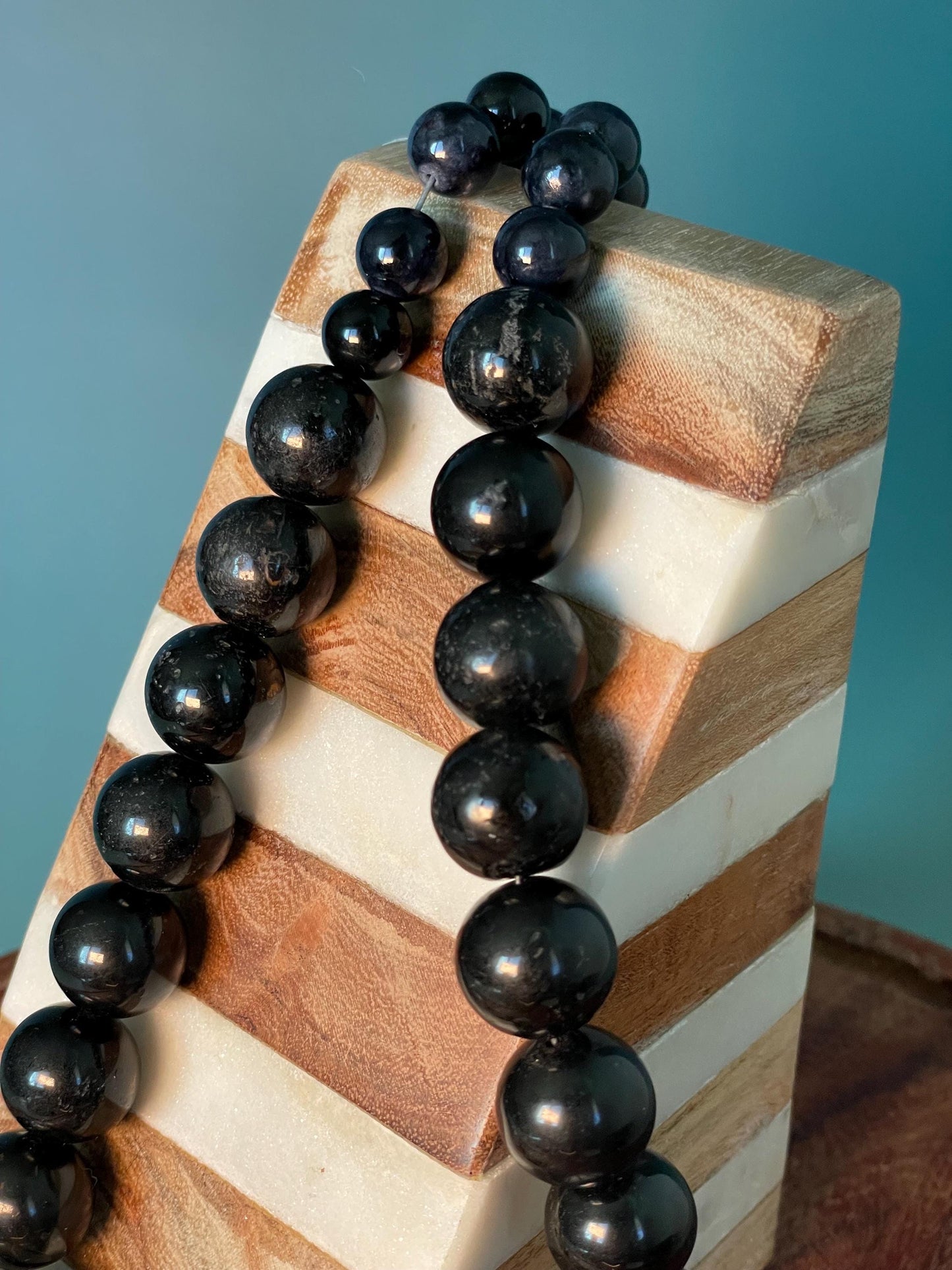 24 inch Classic Pottery Beaded Necklace