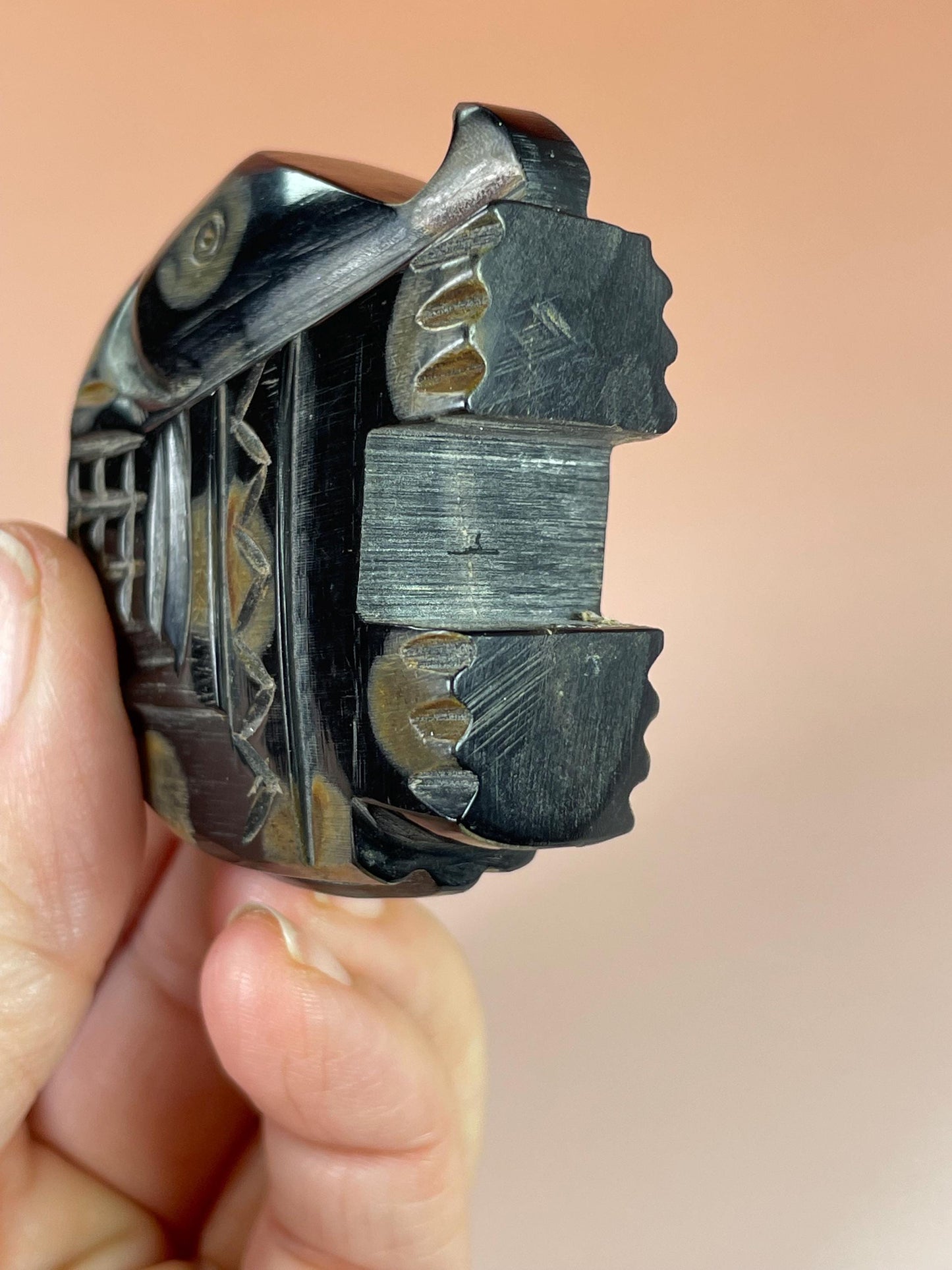 2 inch Horn Elephant Necklace Pendant