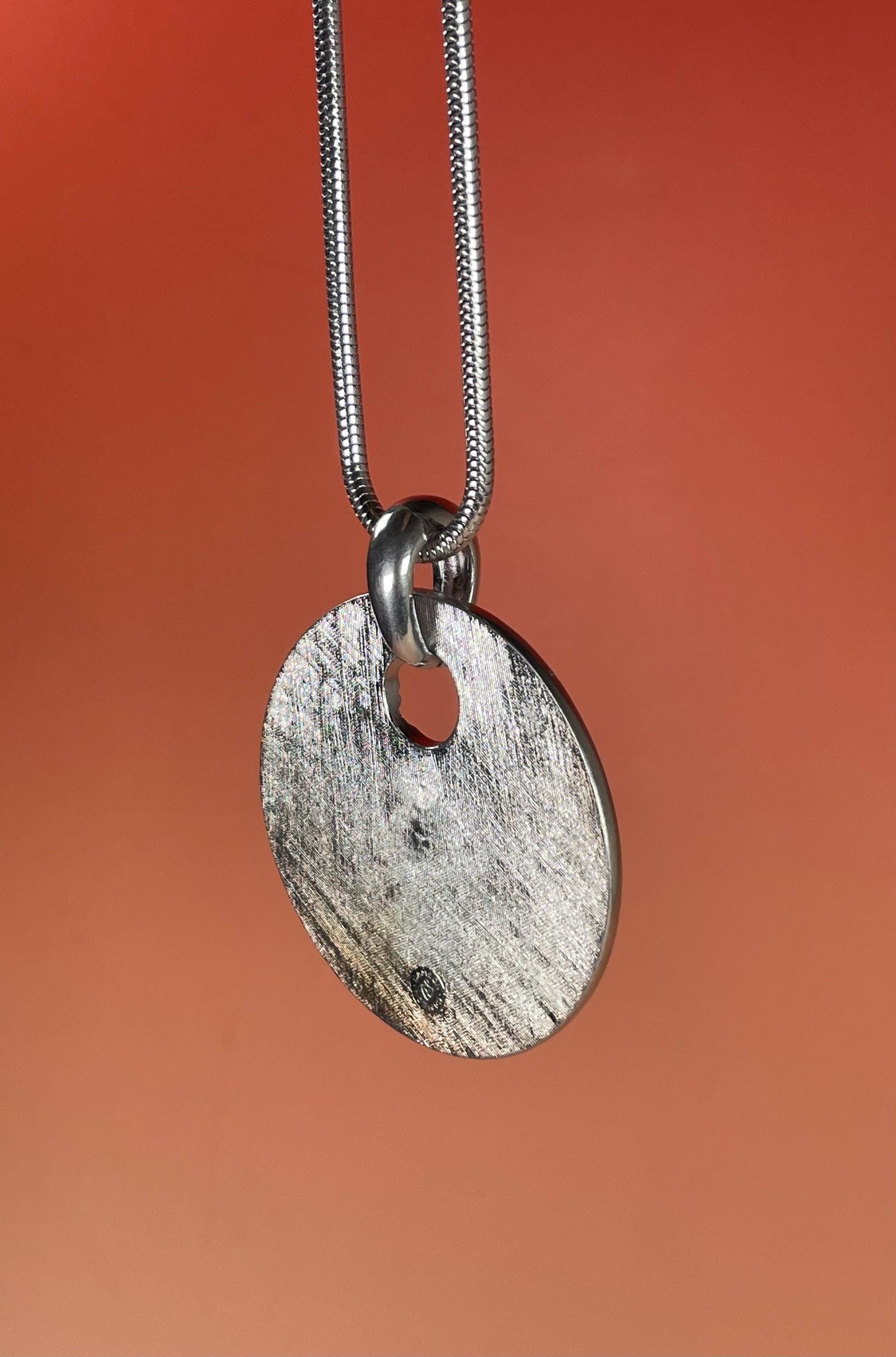 Pendant Necklace with Indigenous Design