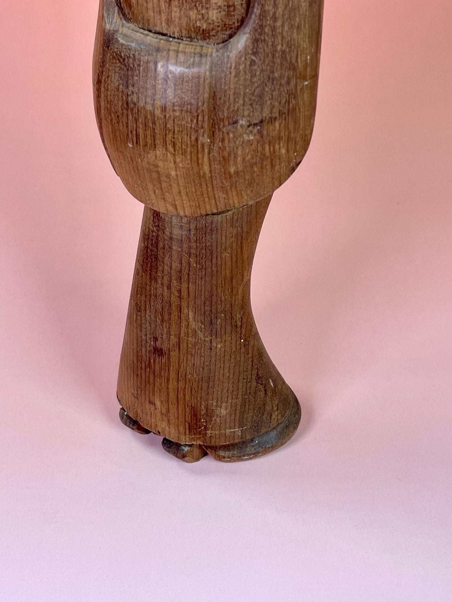 8.5 inch Asian Wooden Carved Statue