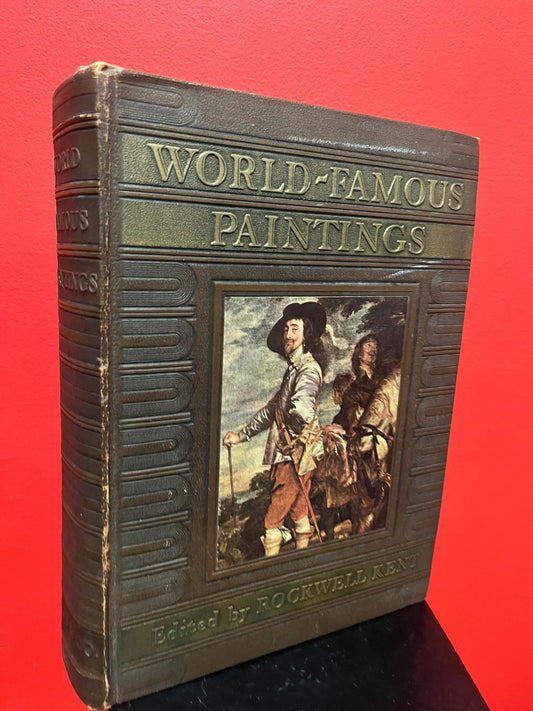 Amazing 1939 world famous paintings book with hundreds of pictures  great condition  wow gift
