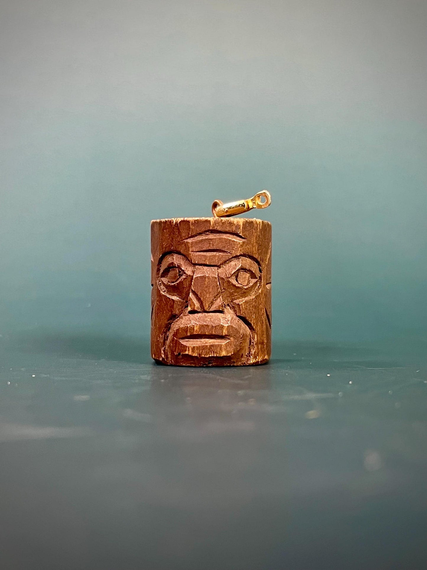 1 inch Indigenous Hand Carved Pendant