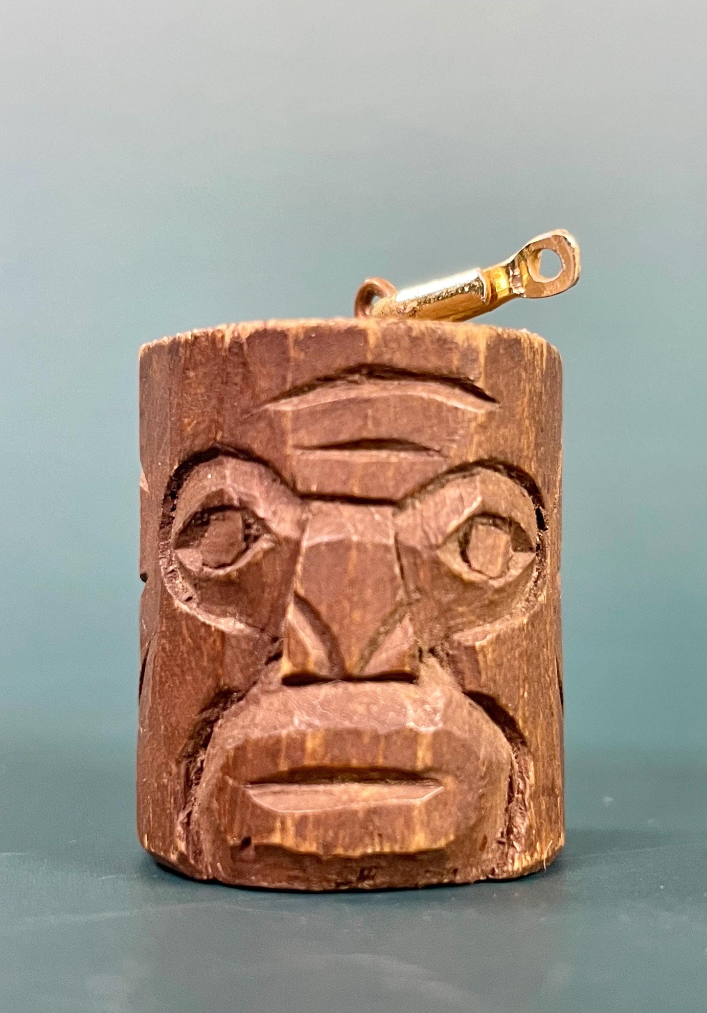 1 inch Indigenous Hand Carved Pendant