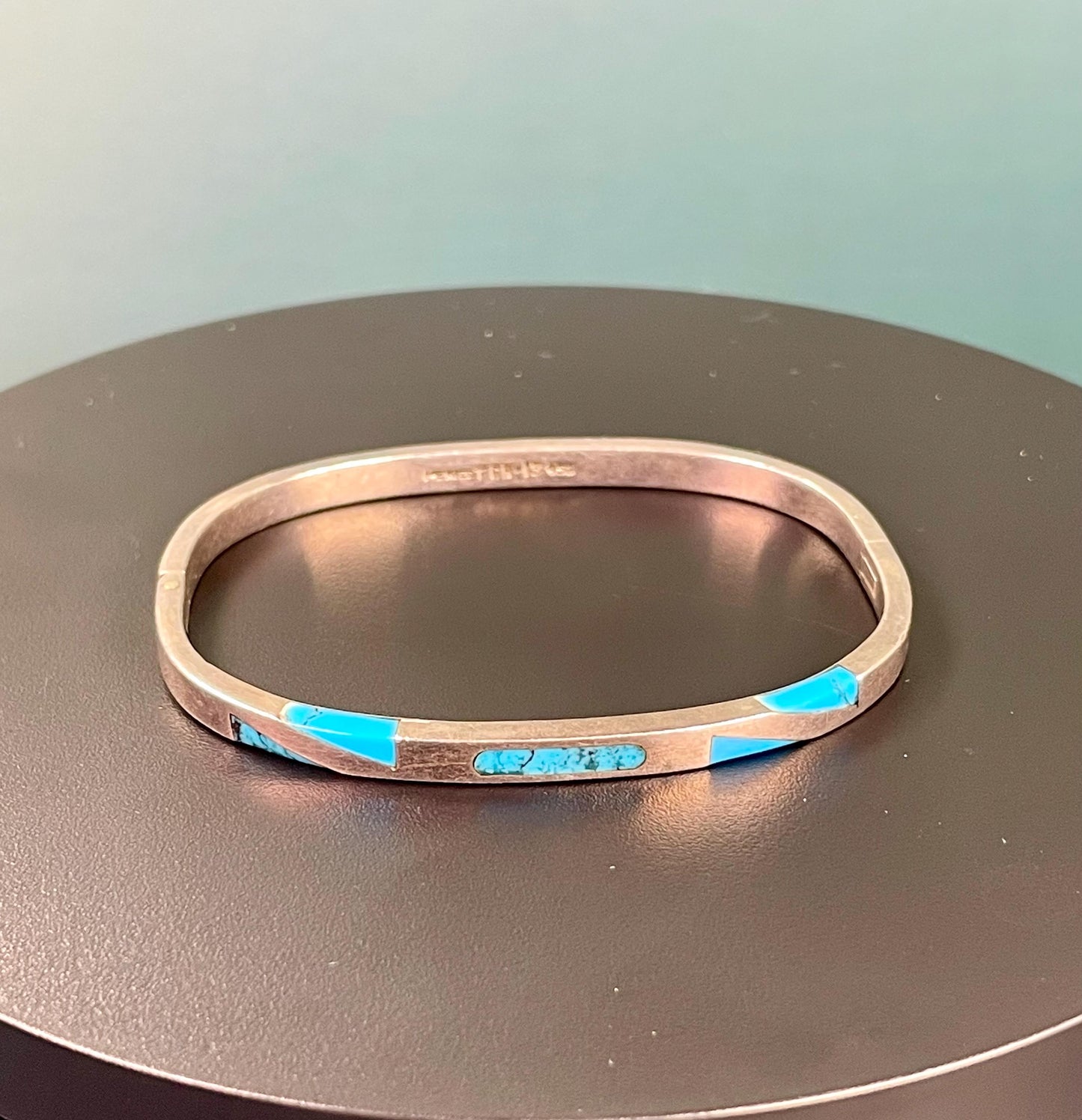 Navajo Sterling Turquoise Bracelet