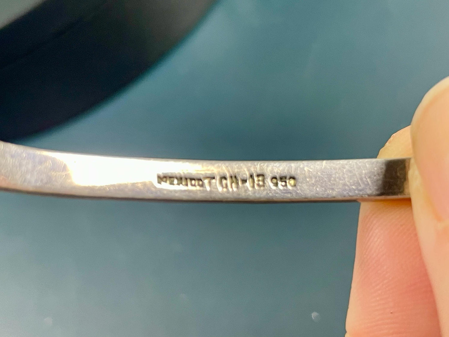 Navajo Sterling Turquoise Bracelet