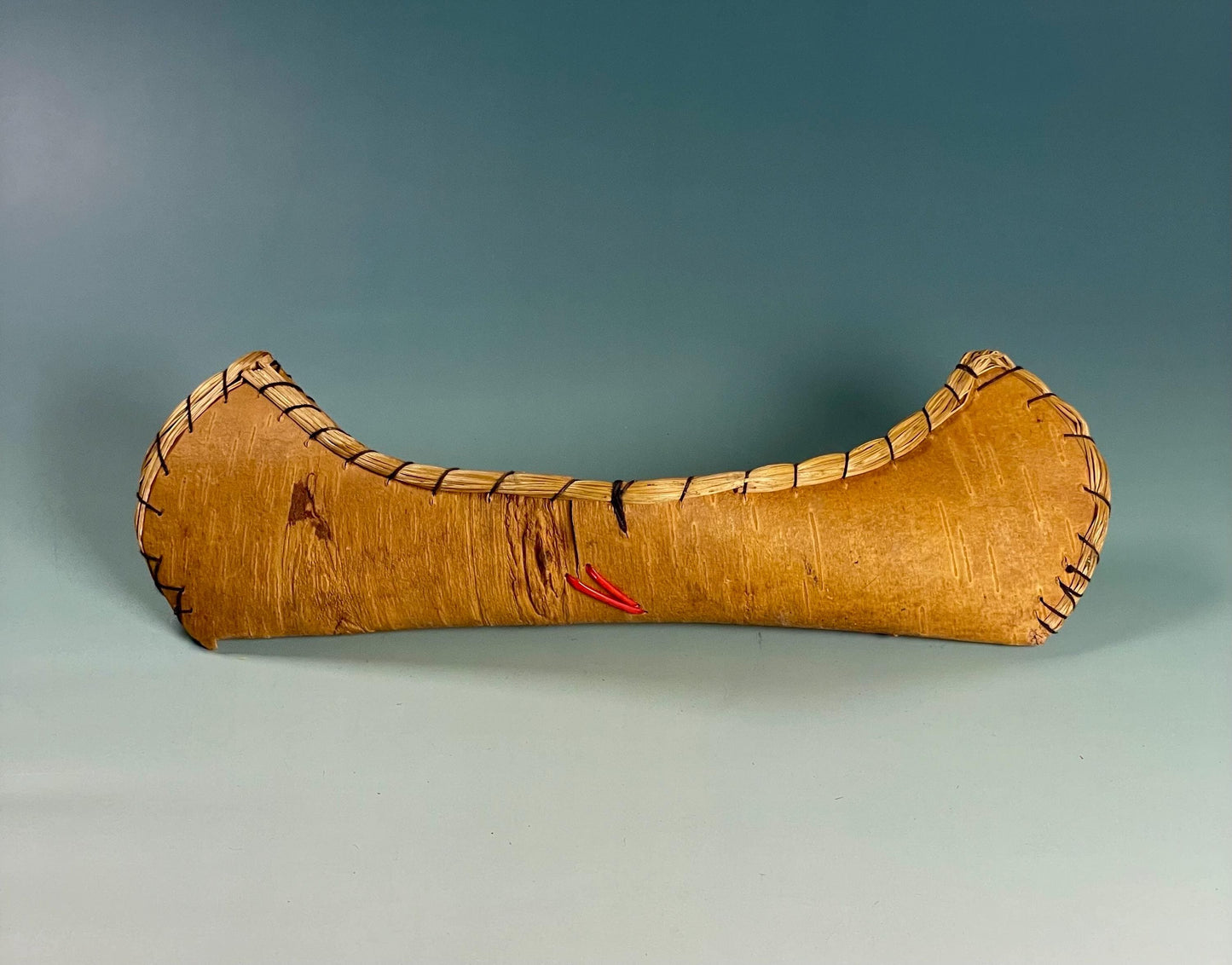 Canadian Vintage Birch Bark Canoe