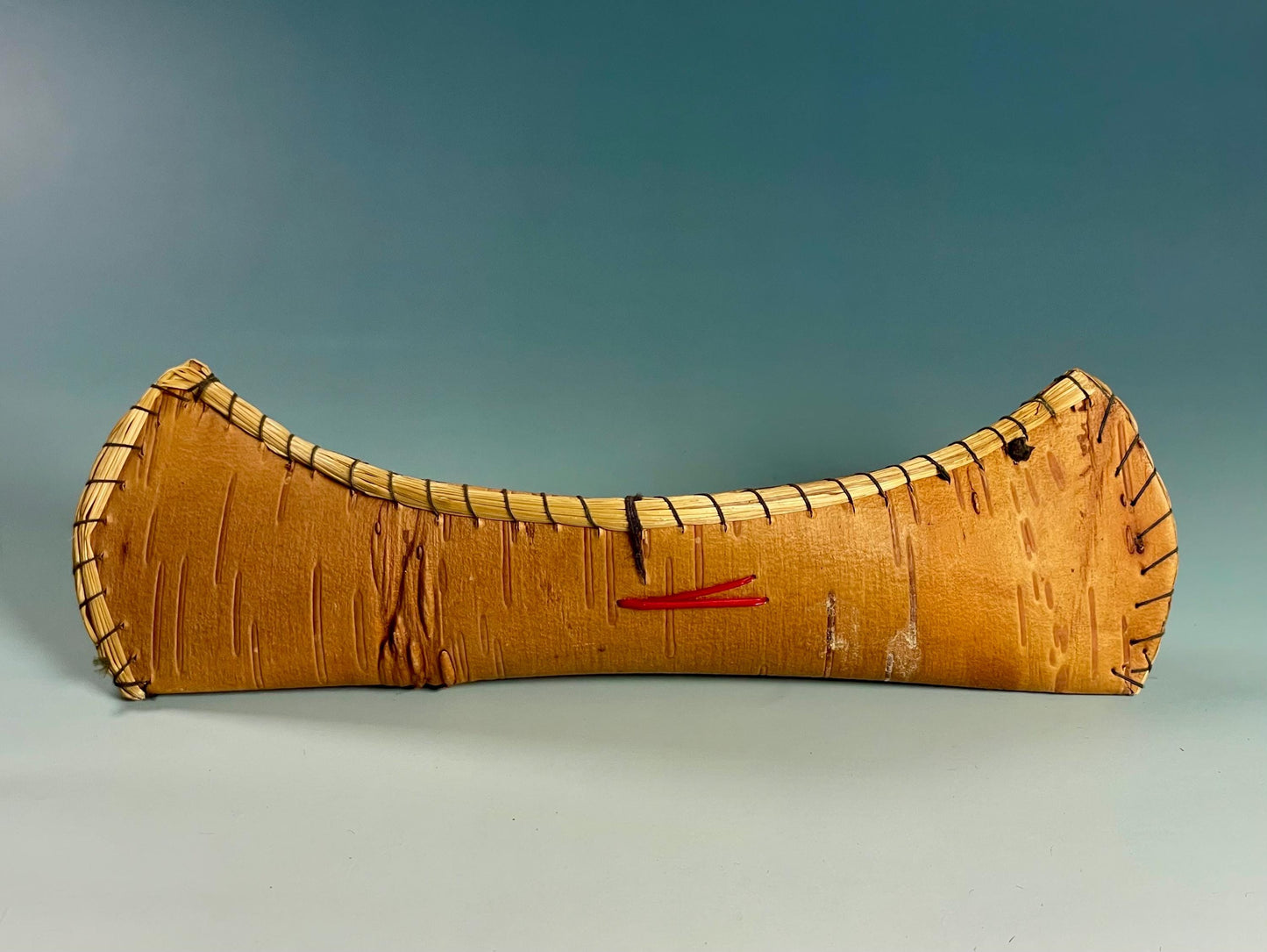 Canadian Vintage Birch Bark Canoe