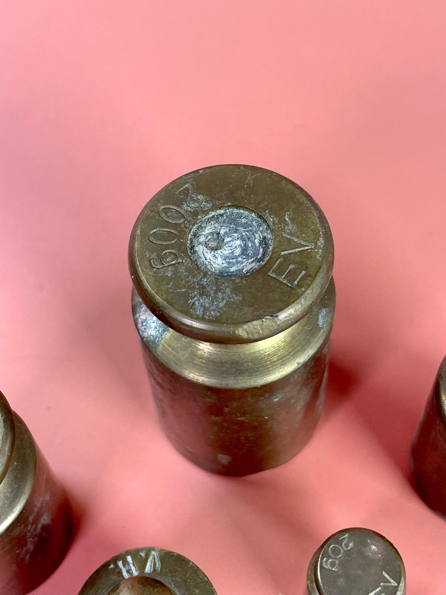 Set of 6 Miniature Scale Weights