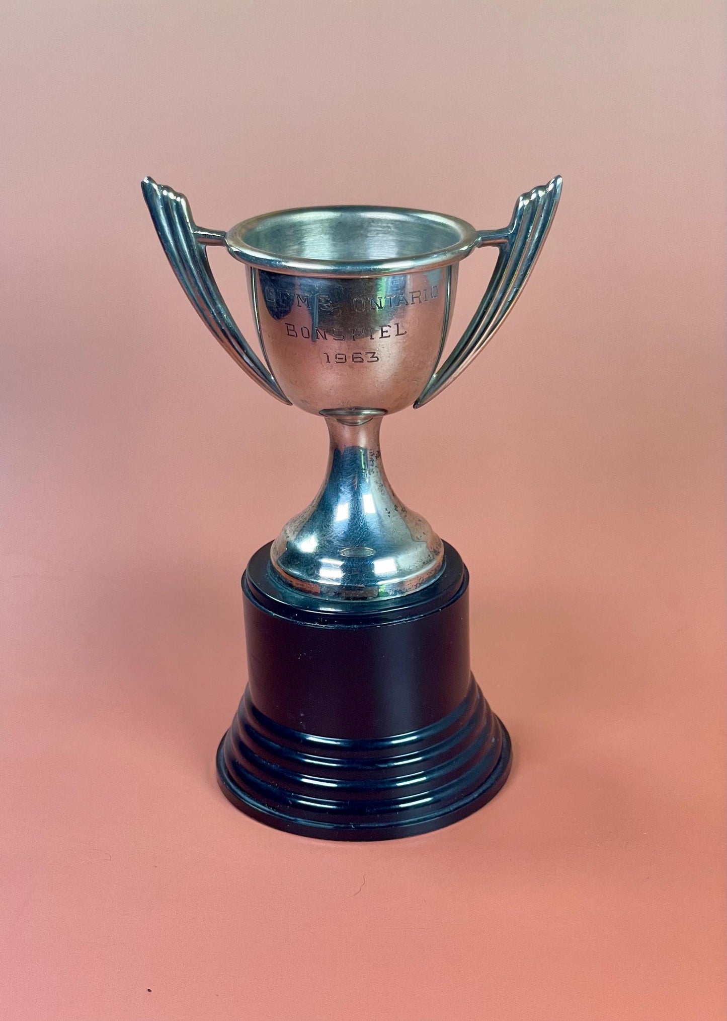 Vintage 1963 Curling Trophy