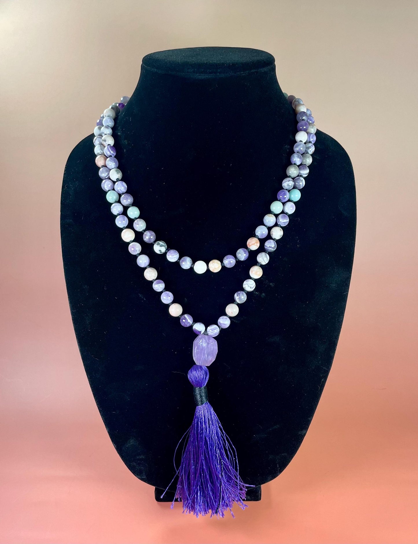 Beautiful amethyst Mala.  great gift