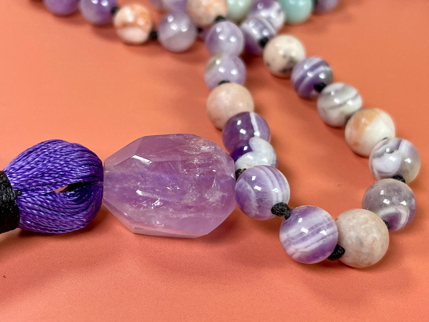 Beautiful amethyst Mala.  great gift