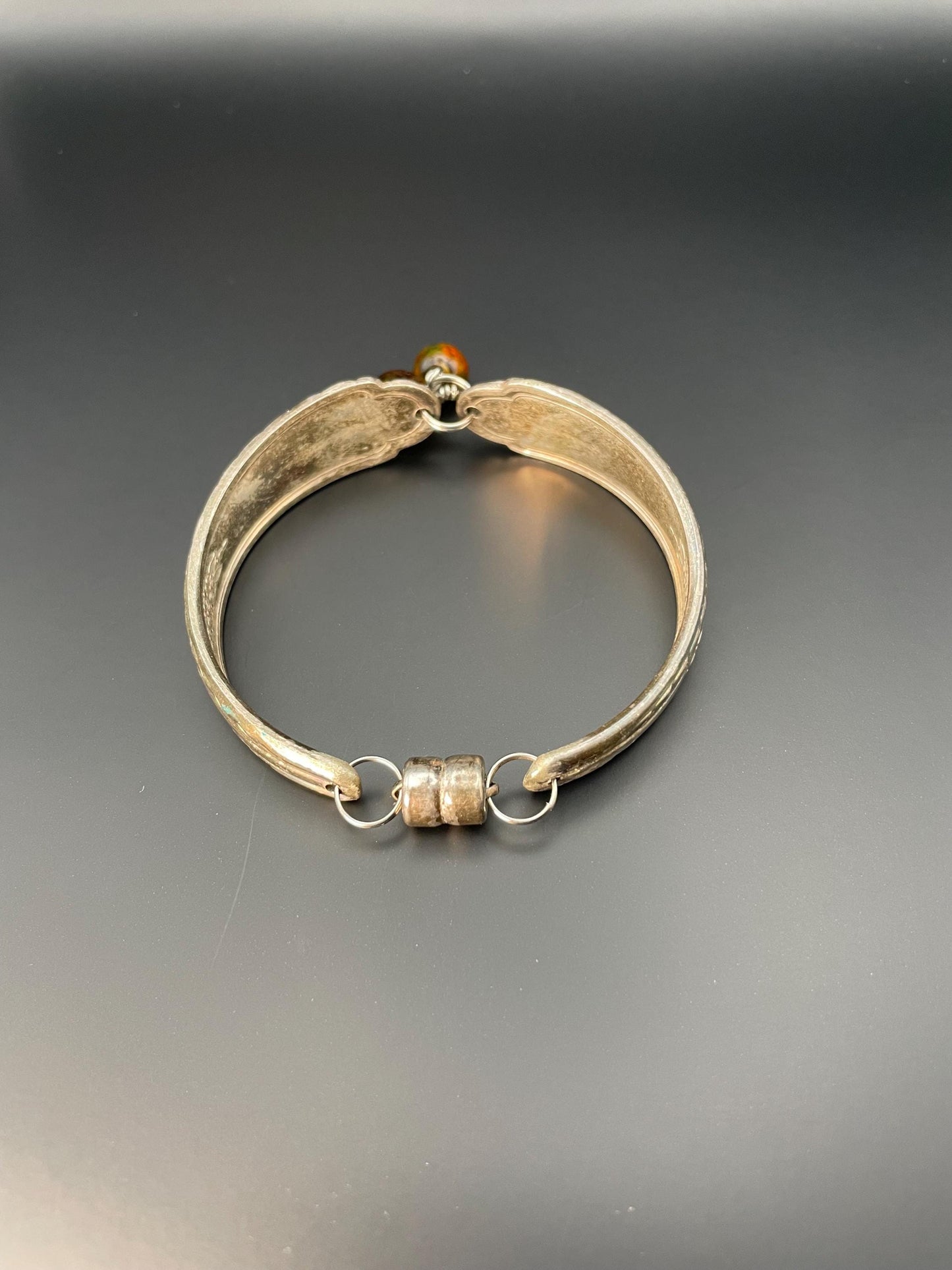 Vintage Silver Spoon Bracelet  Handcrafted Jewelry