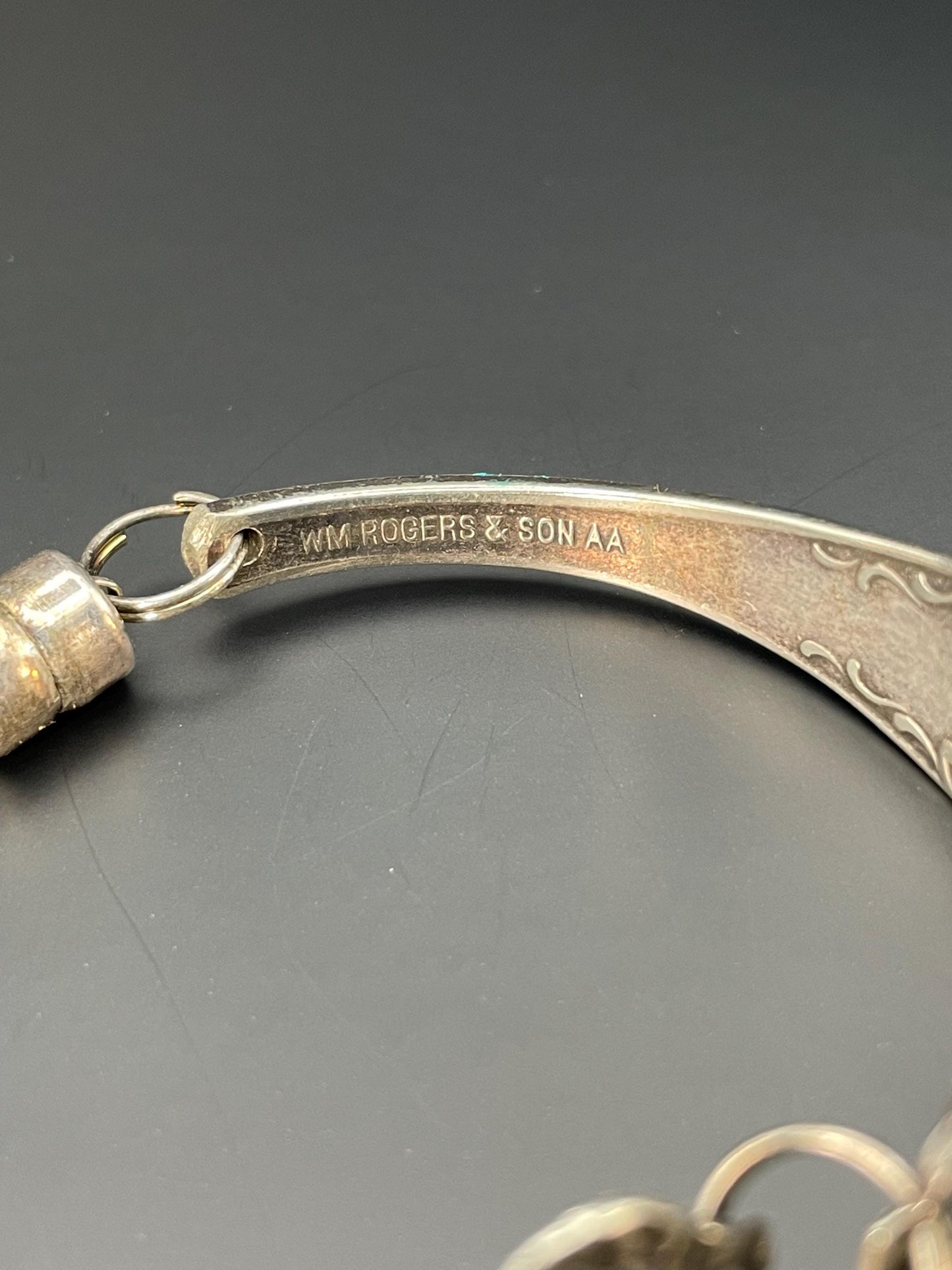 Vintage Silver Spoon Bracelet – Handcrafted Jewelry