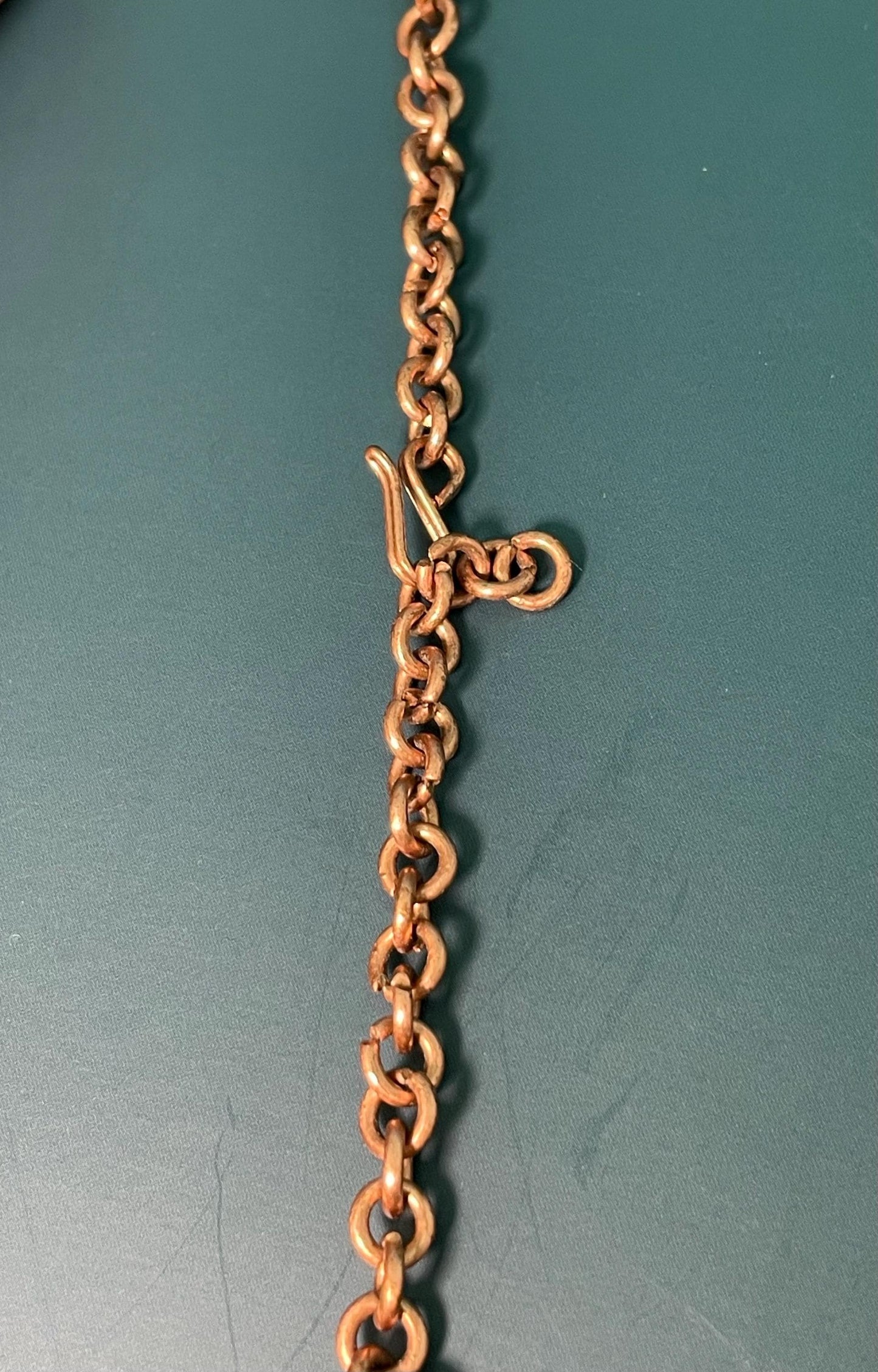 Adjustable Copper Choker Necklace  5 to 7