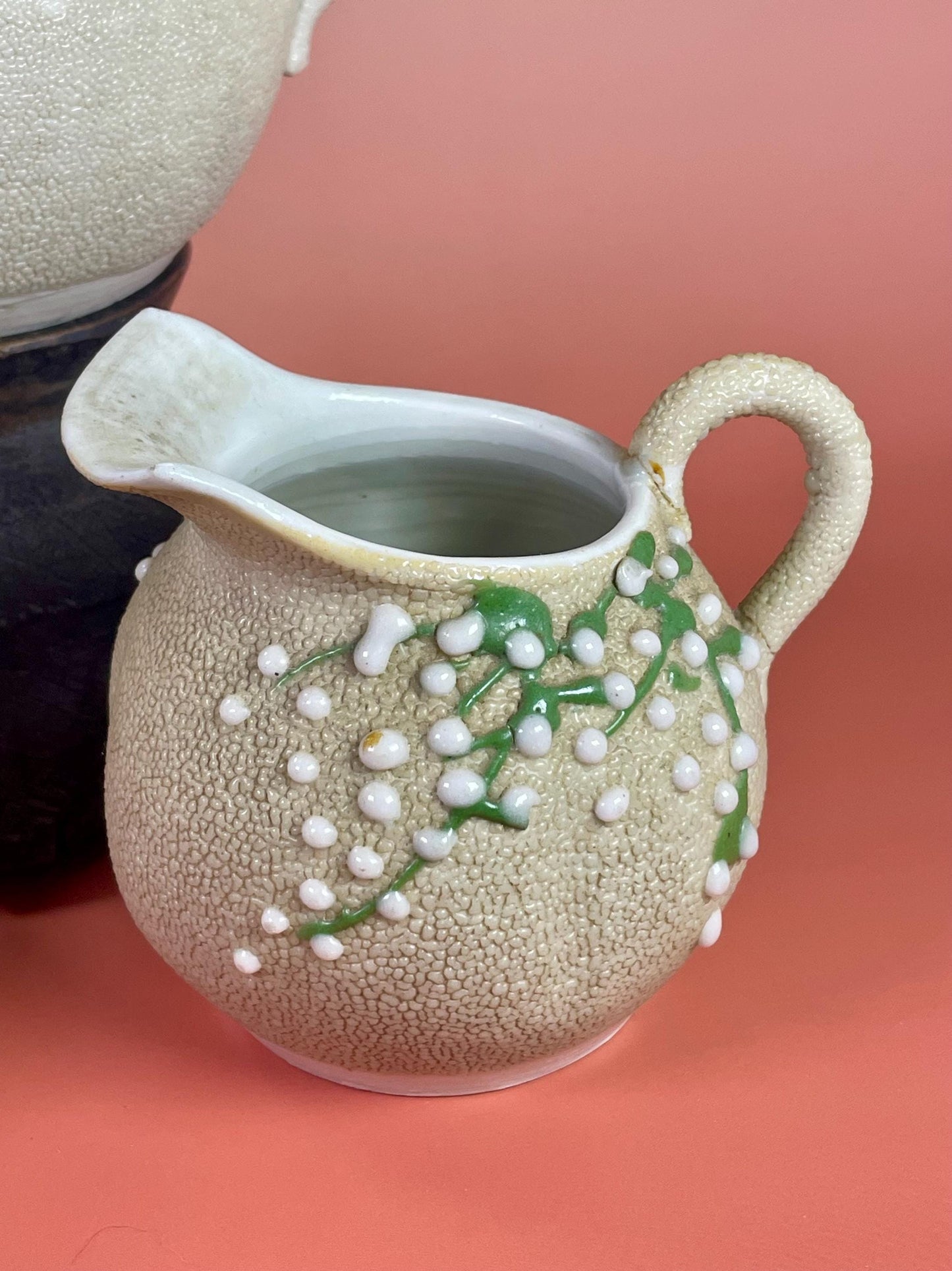 Japanese Antique Sharkskin Porcelain Tea Set