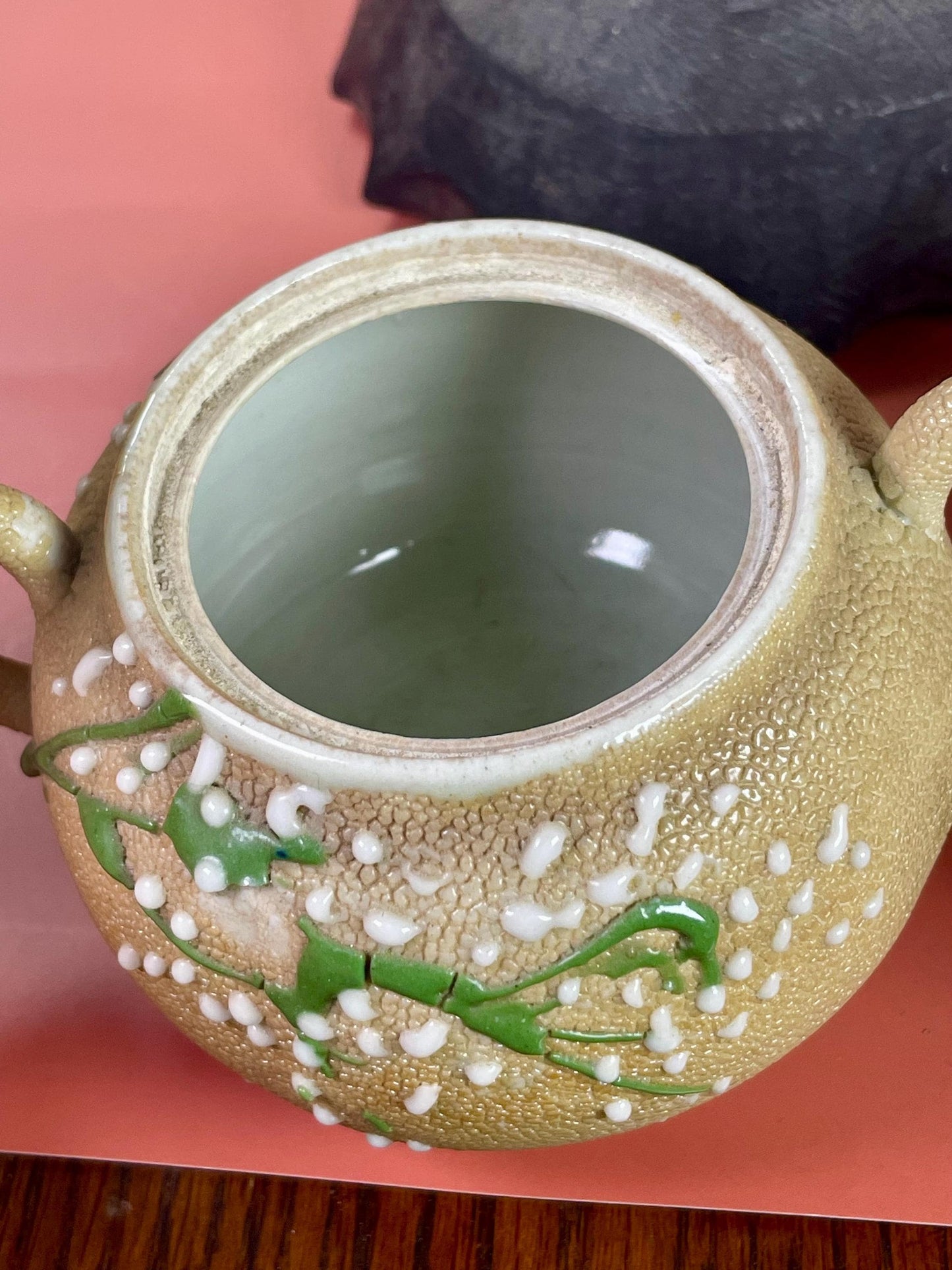 Japanese Antique Sharkskin Porcelain Tea Set