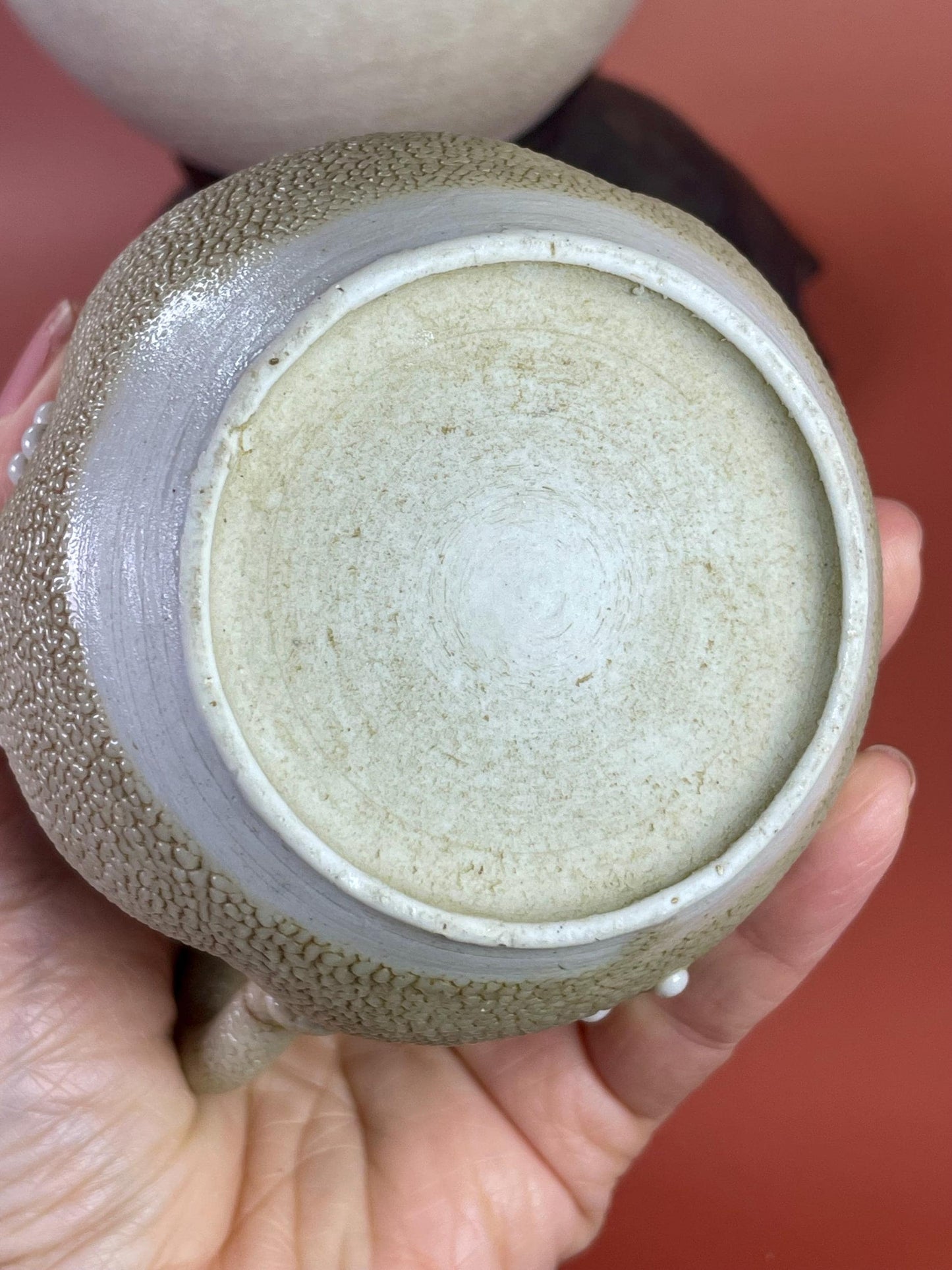 Japanese Antique Sharkskin Porcelain Tea Set