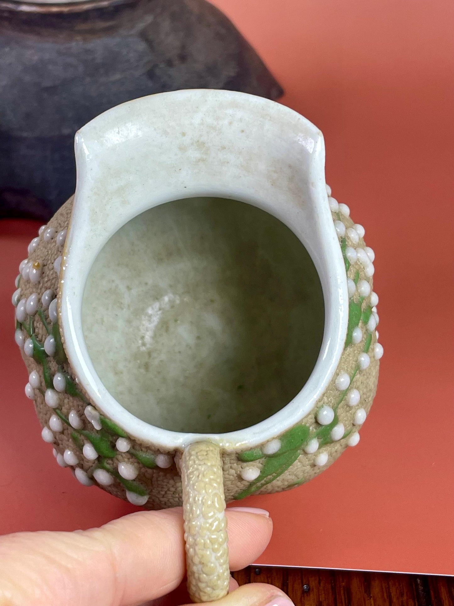 Japanese Antique Sharkskin Porcelain Tea Set