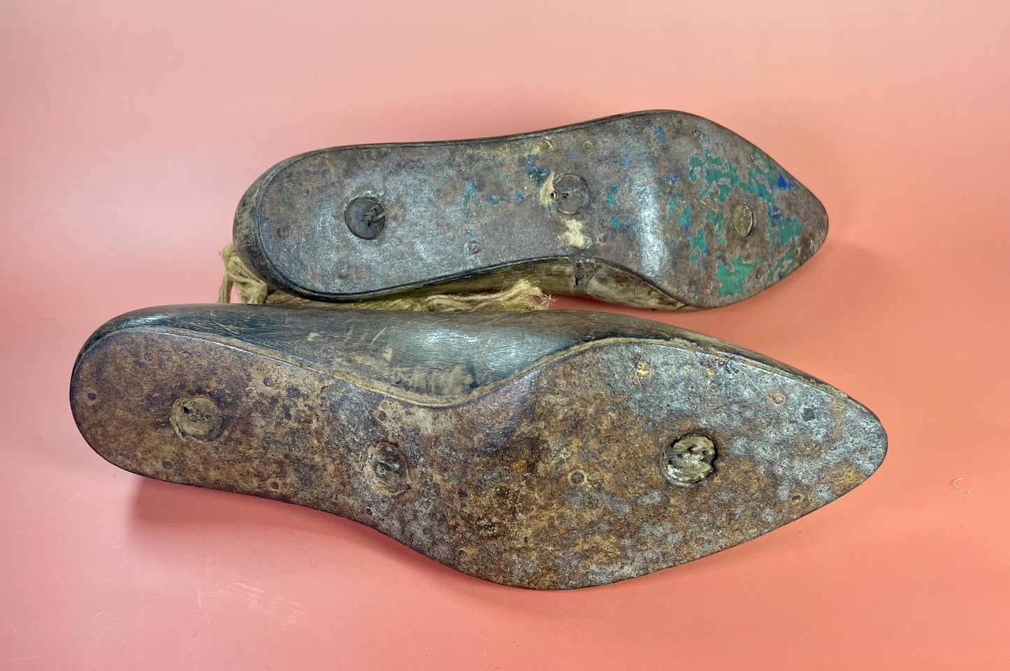 Antique Wooden Shoe Molds