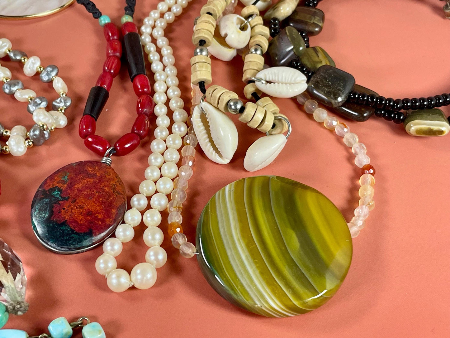 Large Lot of Mixed Jewelry for Repair or Repurposing