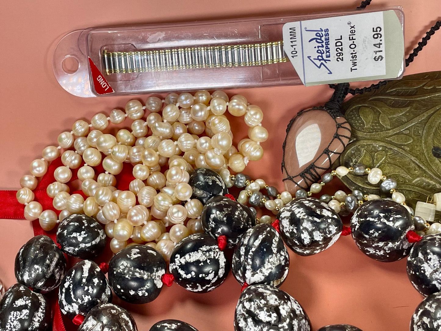 Large Lot of Mixed Jewelry for Repair or Repurposing