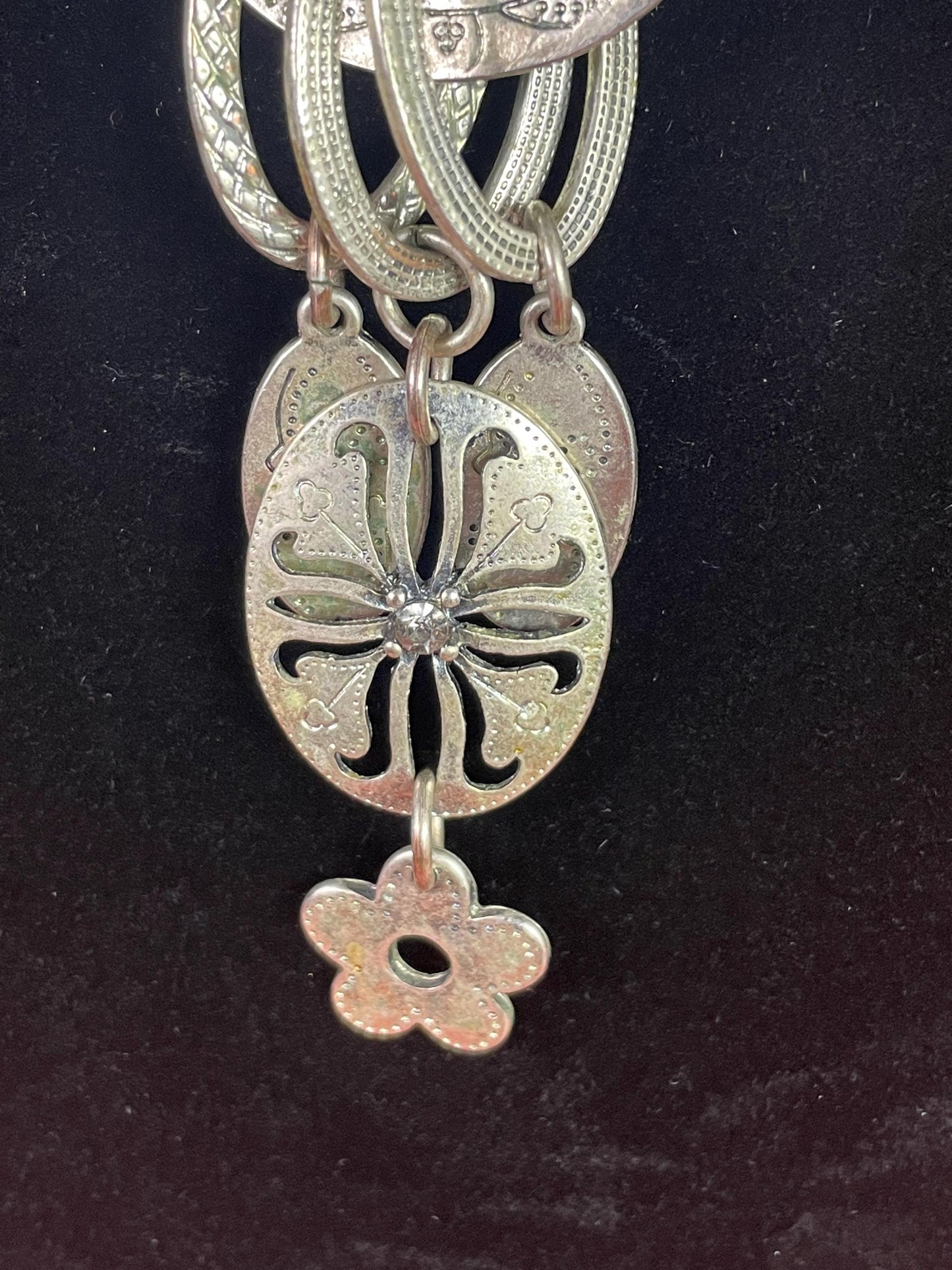 20 Metal Chain Necklace with Hanging Embellishments