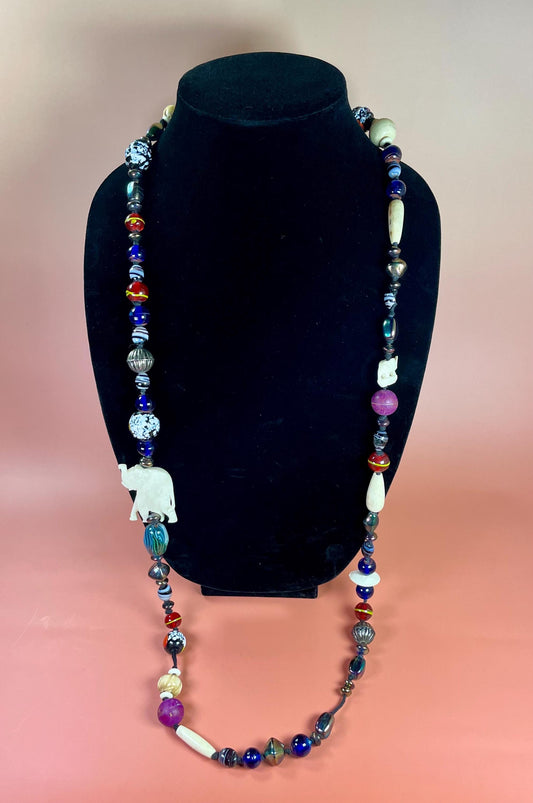 Amazing approx 40 inch Beaded Necklace