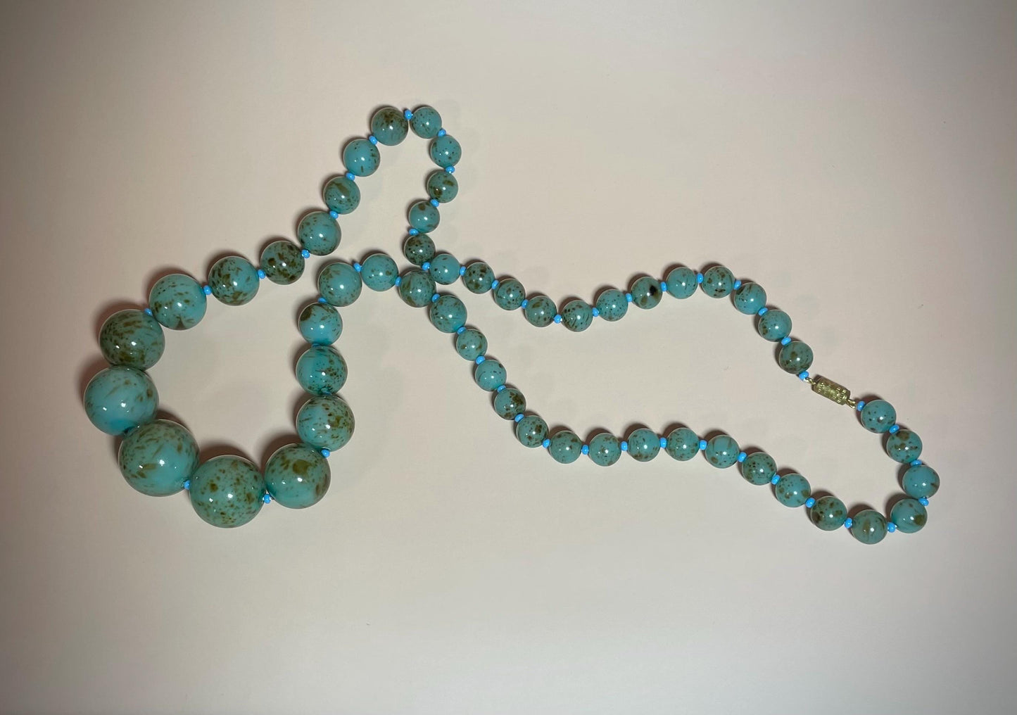 30 inches approx stone bead Necklace Beautiful color