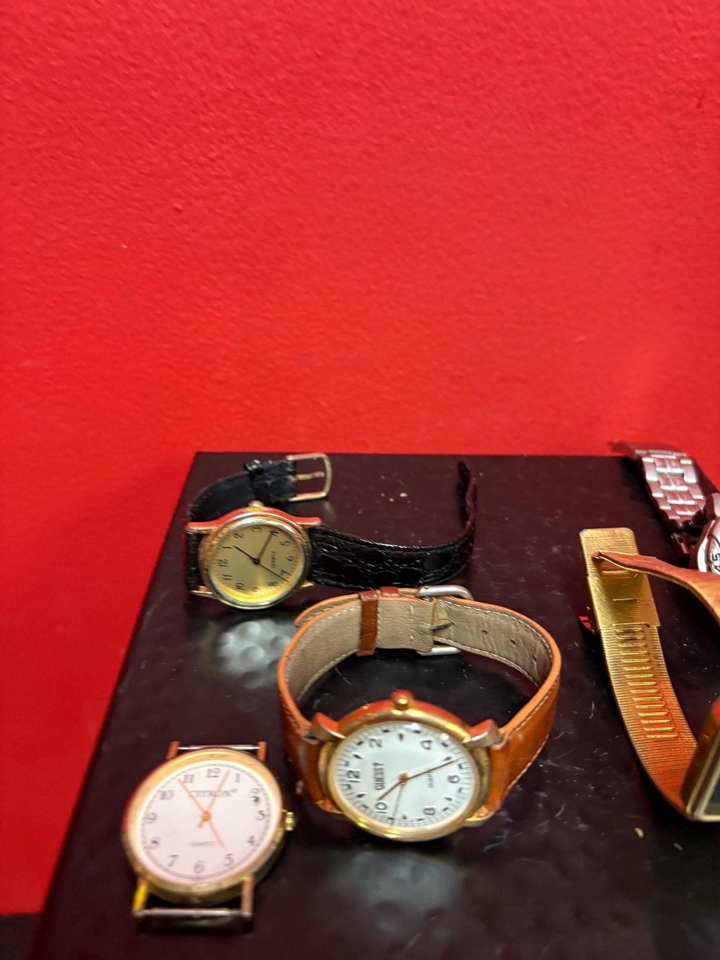 Cool lot of mens watches  job lot  as is  good for tinkering  or resale - #25