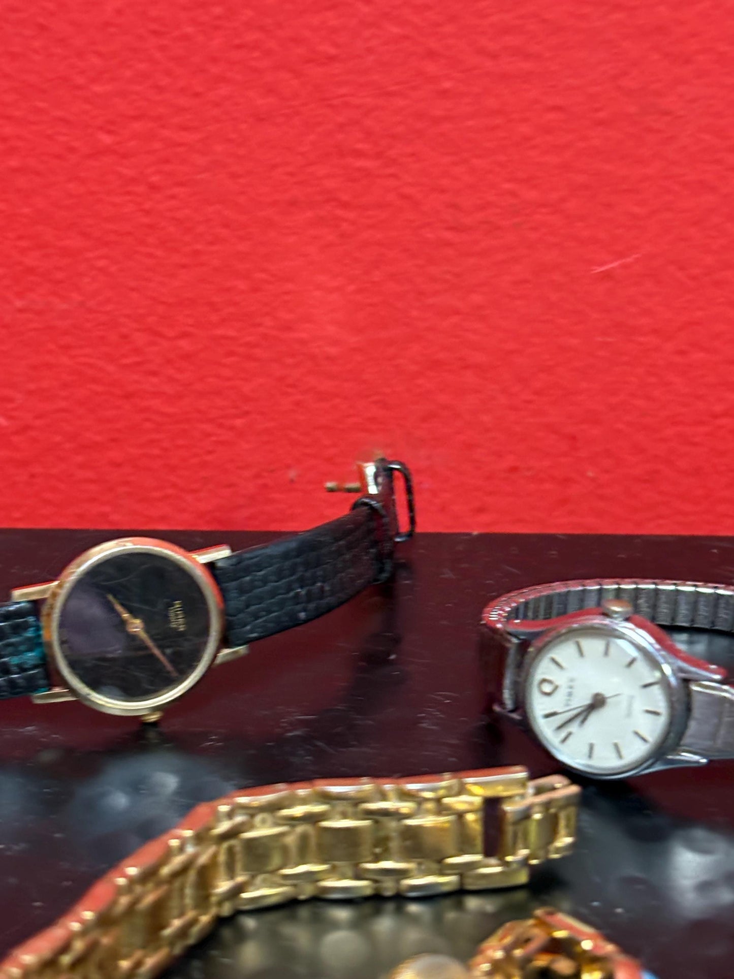 Cool lot of womens watches  job lot  as is  good for tinkering  or resale - #24