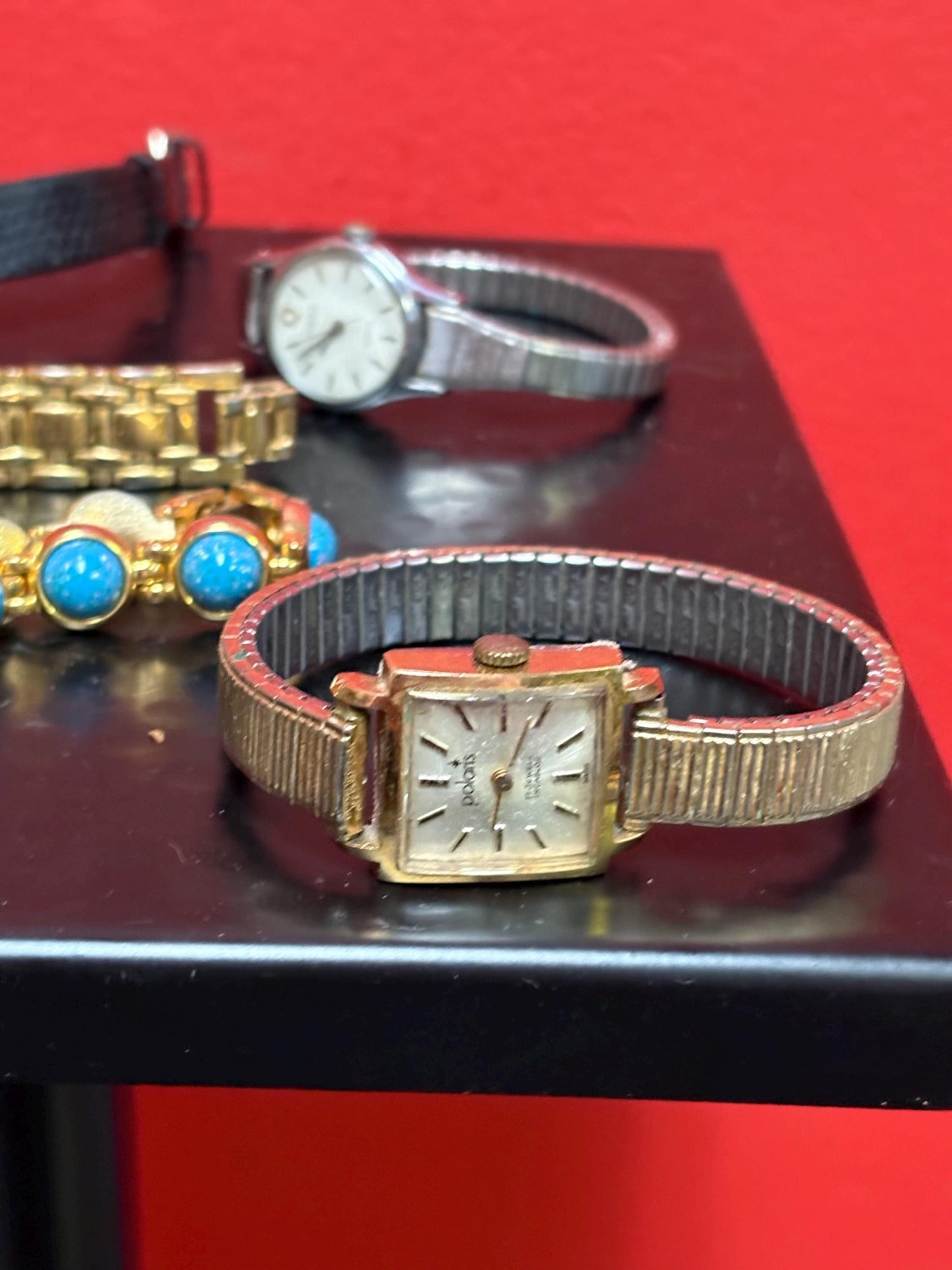 Cool lot of womens watches  job lot  as is  good for tinkering  or resale - #24