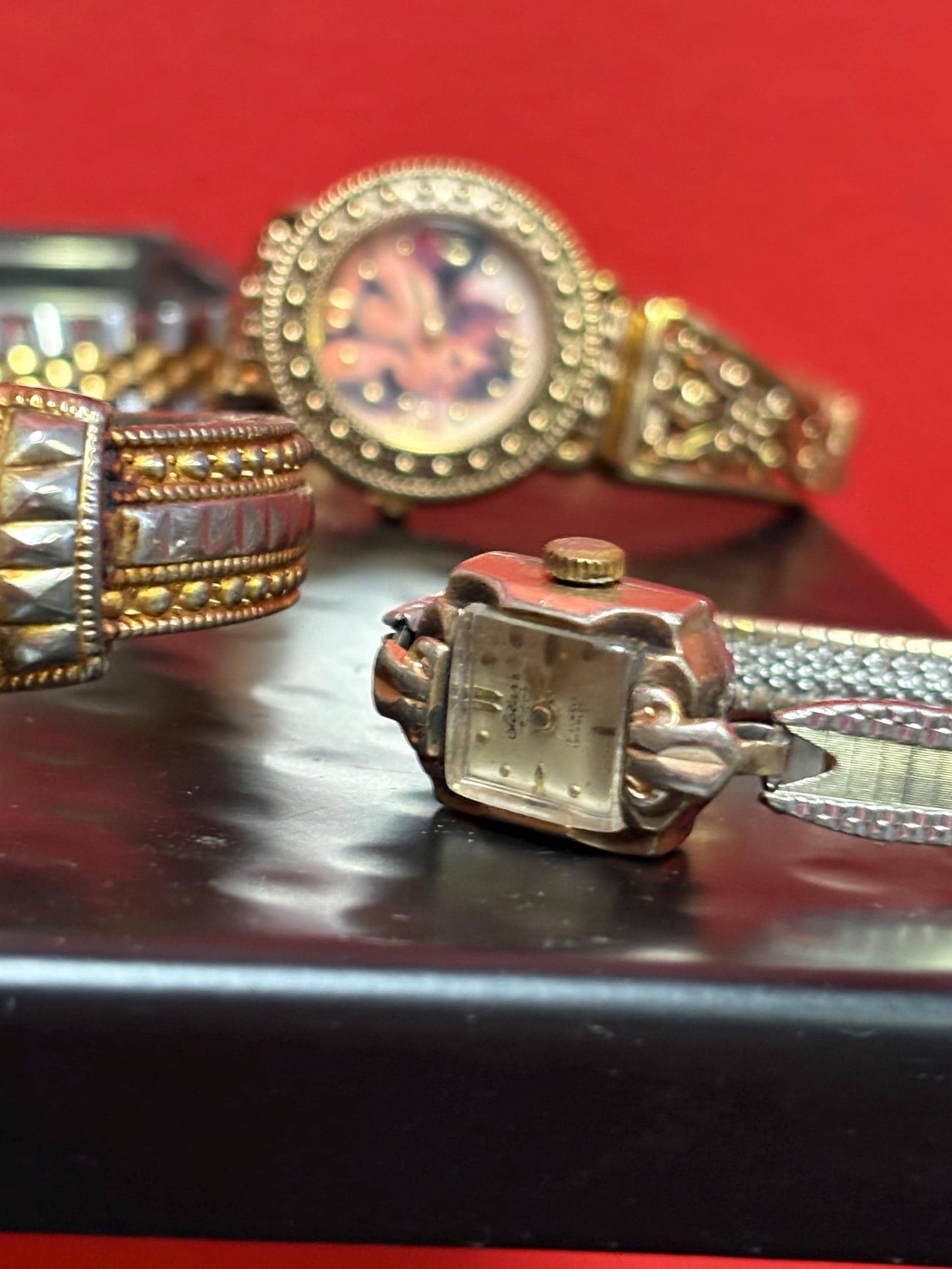 Cool lot of womens watches  job lot  as is  good for tinkering  or resale - #23