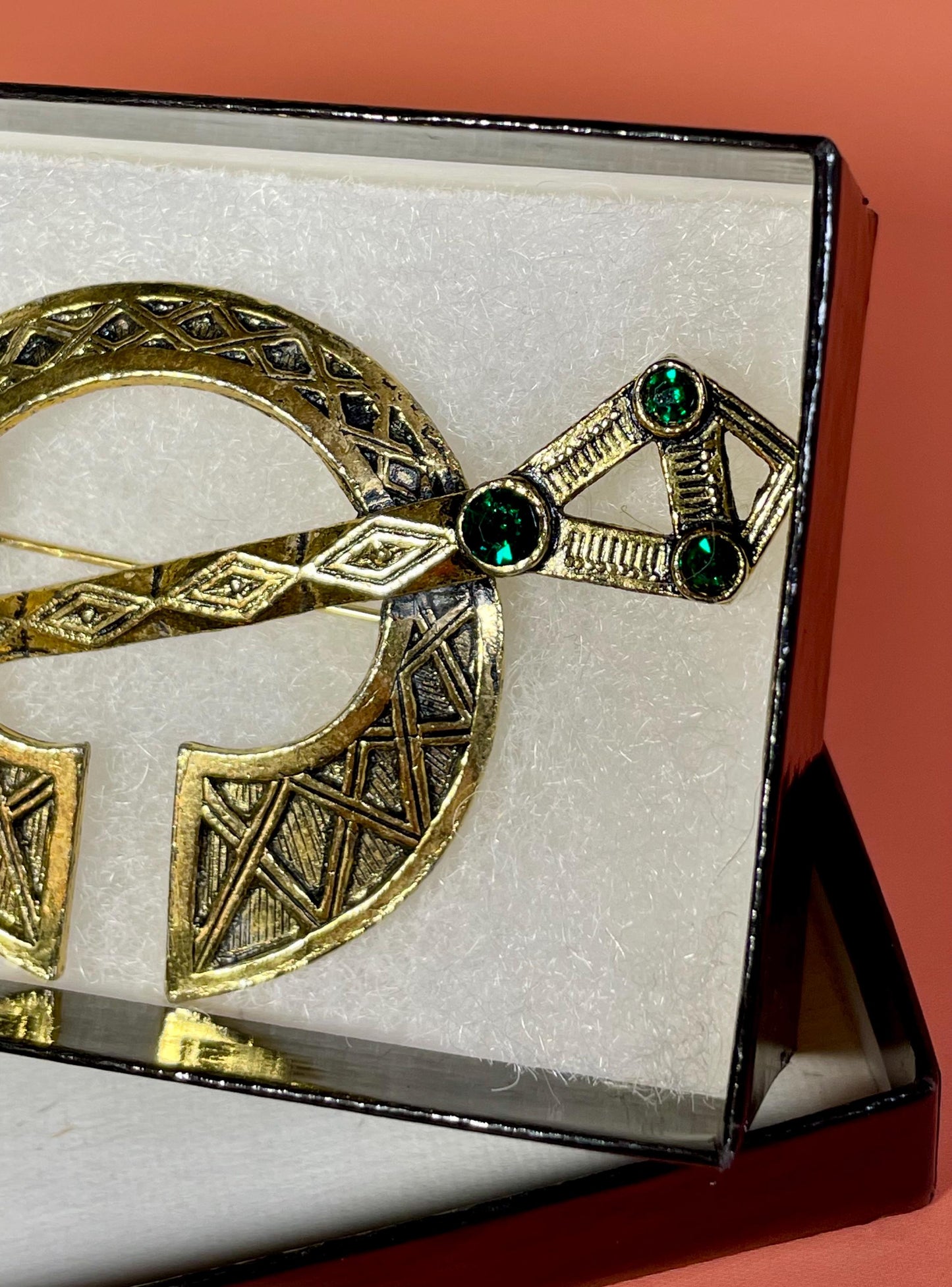 3.25 inch Celtic Brooch in Box