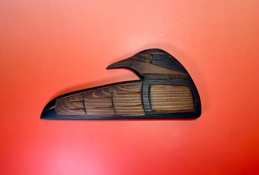 Signed Loon Carving by Frank and Dora Frenchie  Indigenous First Nations